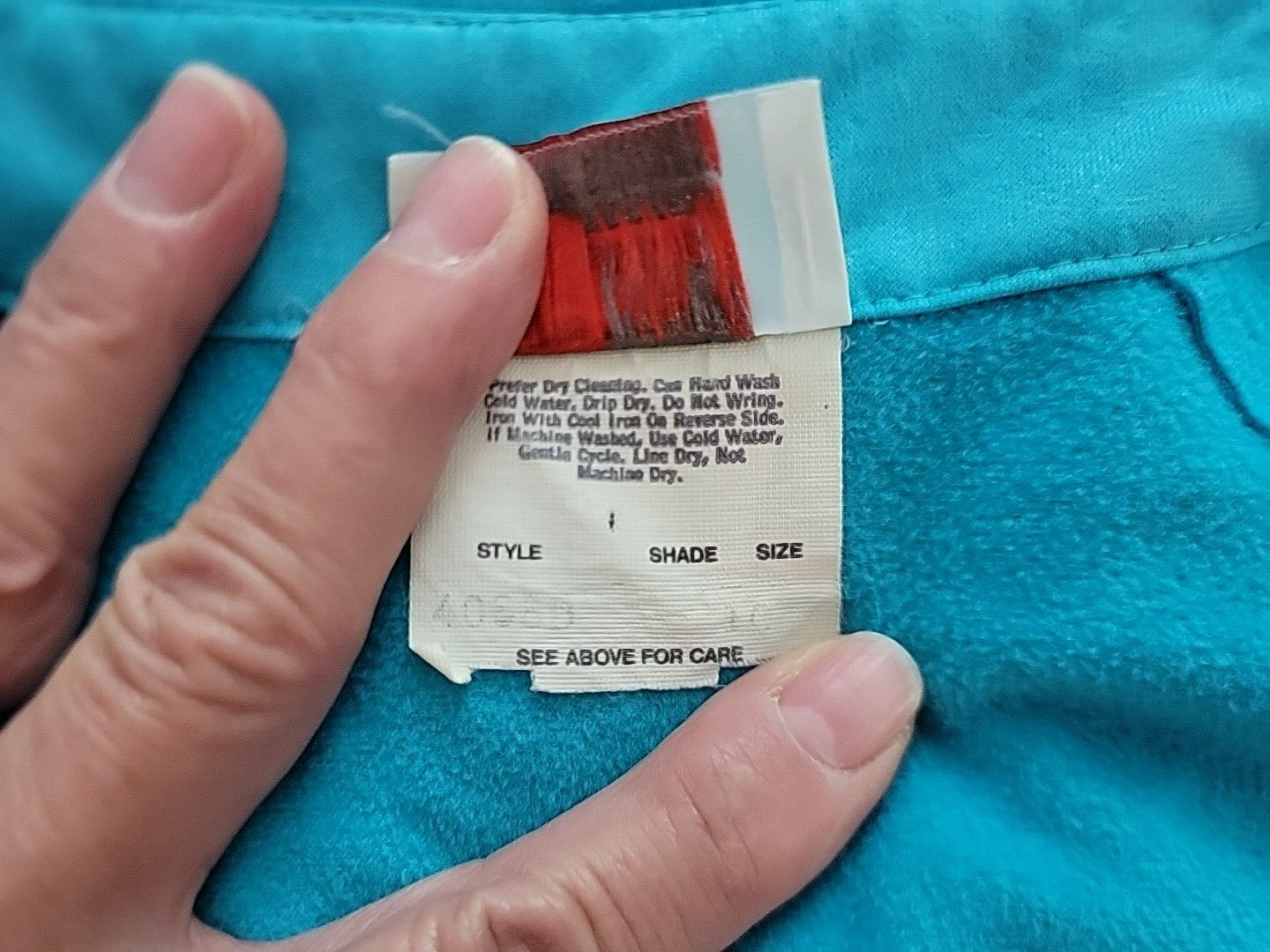 VINTAGE TEAL AQUA SERBIN SPORT Jacket Car COAT Women’s SIZE 10 Mod Made IN USA