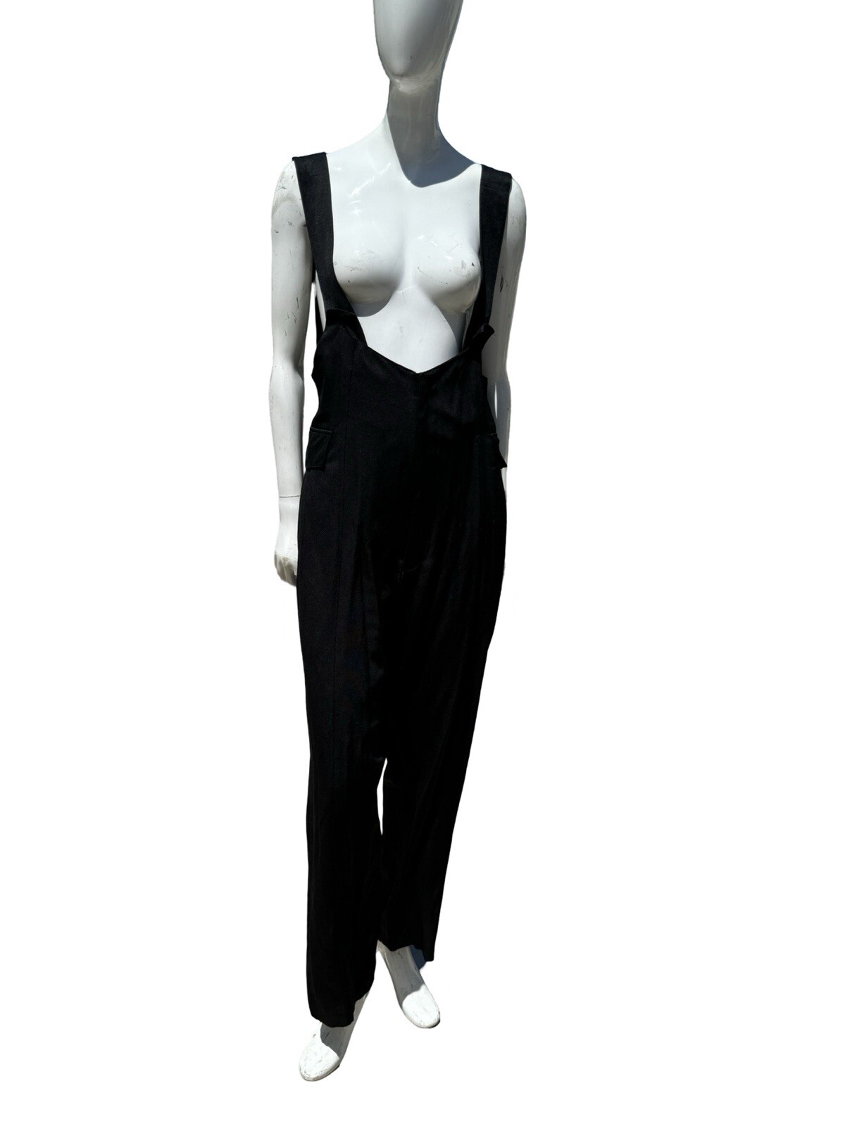 Vtg International Male High High Waisted Pants With Suspenders Matador Pants Sm
