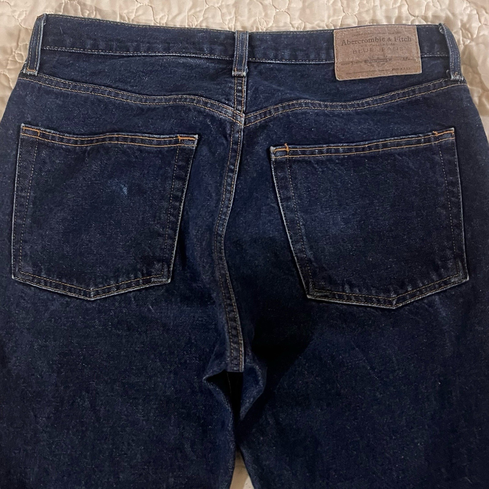 VTG 90s Abercrombie & Fitch High-Rise Bootcut Rigid Jeans Women’s Sz 8 Raw 30×27