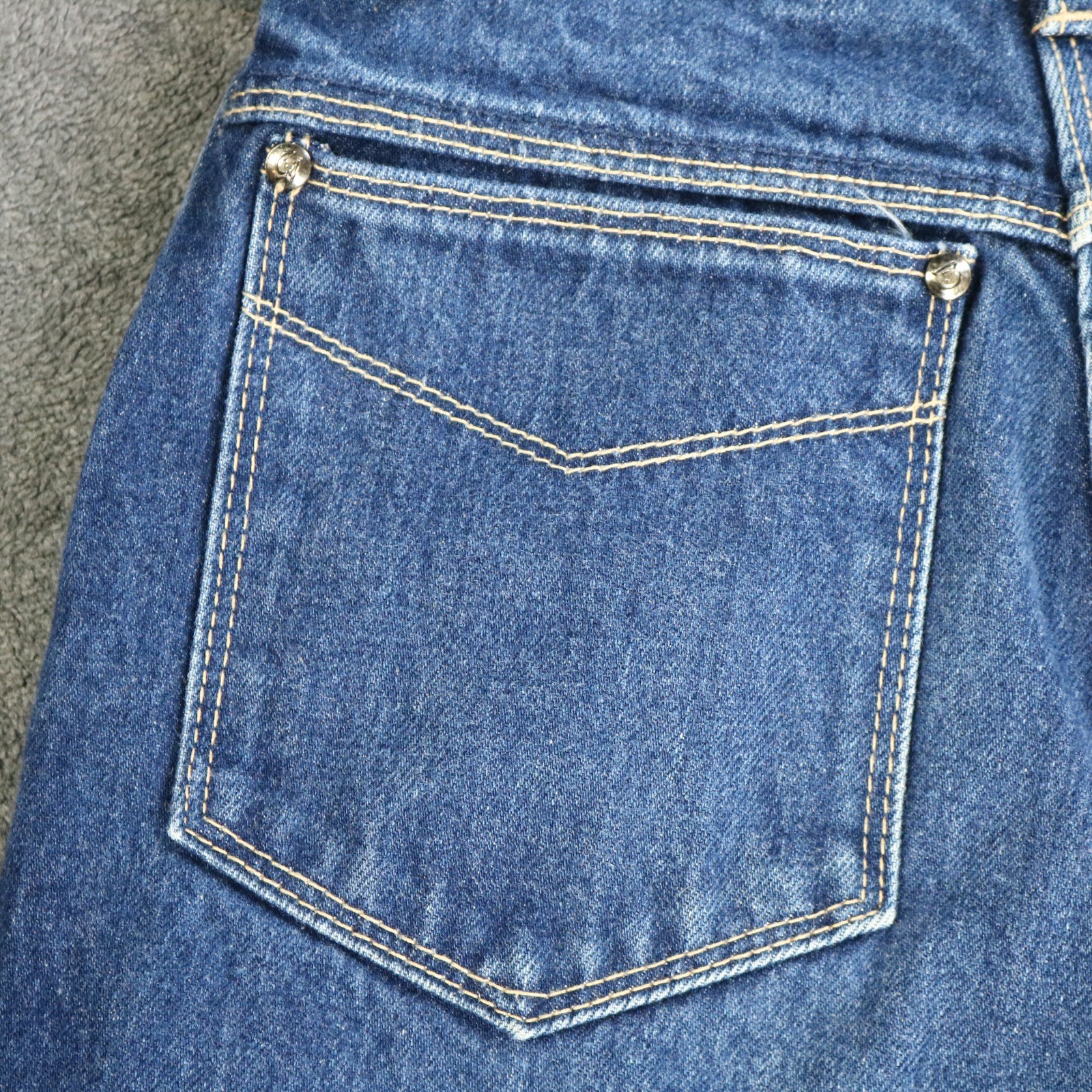 Vtg 70s 80s Gloria Vanderbilt for Murjani Tight-Fit Jeans Dark Wash Blue 5 24×34