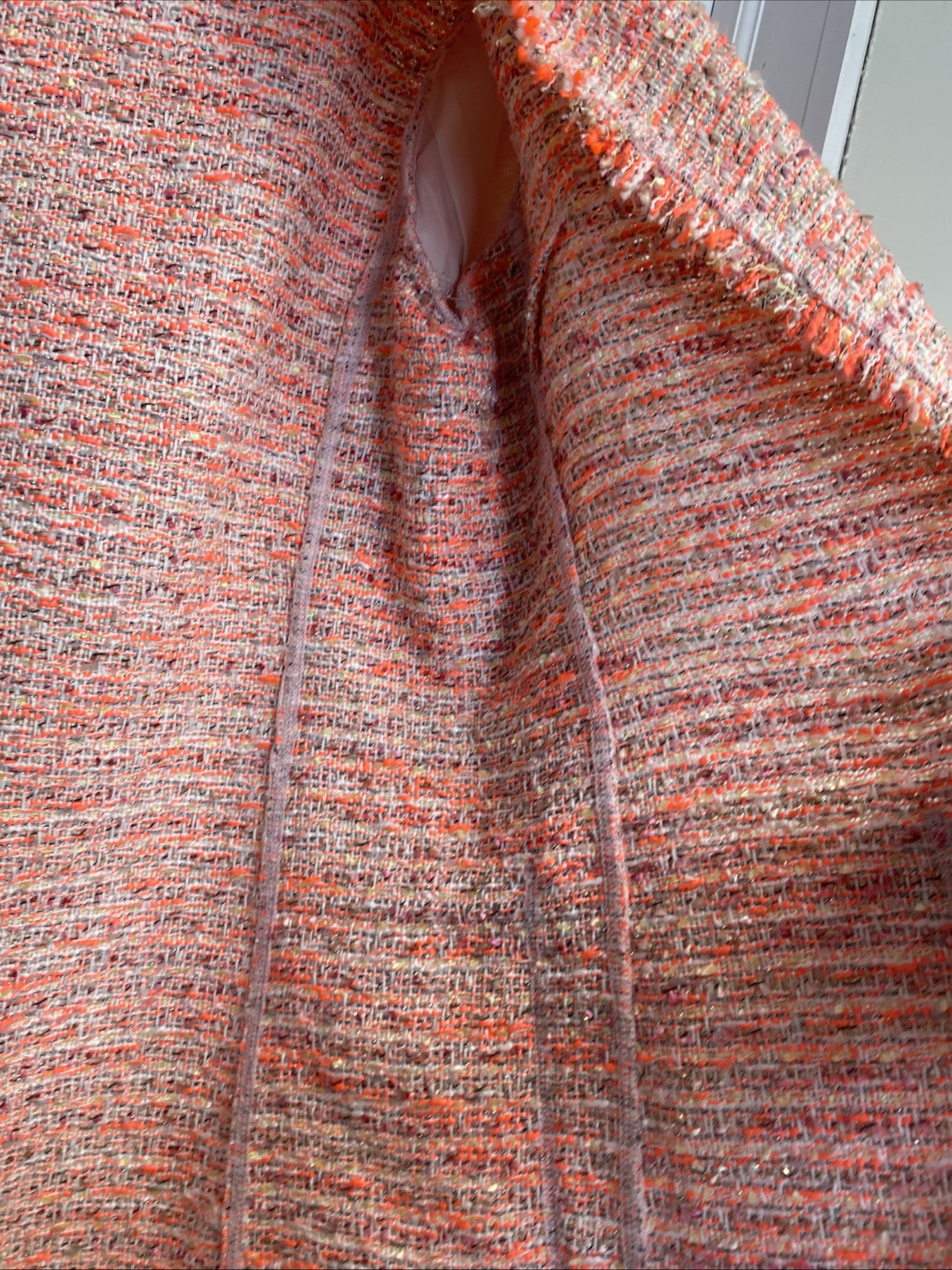 Vintage Neumann Marcus Exclusive Tweed Cardigan, Size Small Blazar Jacket Career