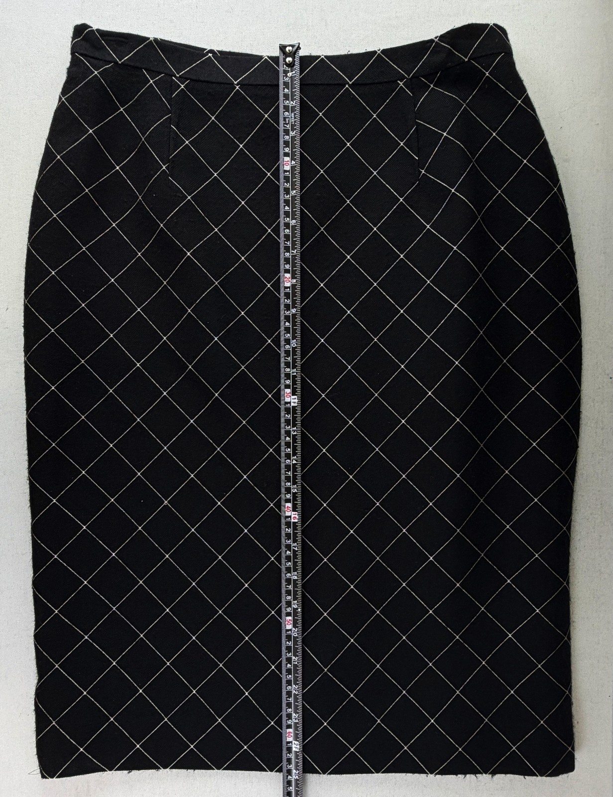NWOT Vintage CHRISTIAN DIOR 2010 By John Galliano Set Checker Skirt 10 Vest 12