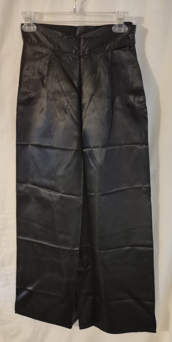 Vintage 2 piece Rayon Mara Kobb Mandarin Collar Blouse , Pants New