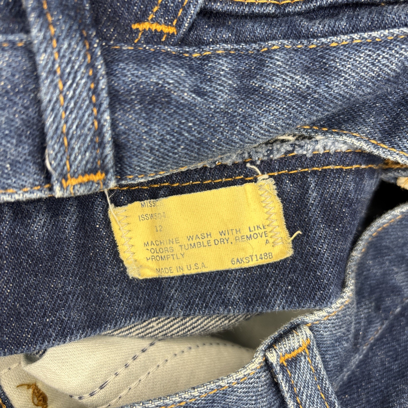 Vintage Laramie Western Jeans Women’s 12 29×31 70s-80s Made In USA Cowgirl Rodeo