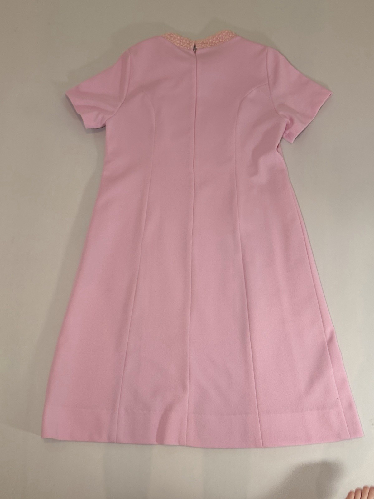 Vintage 1960s Alfred Werber Pink Coat Dress Set No Size Tag