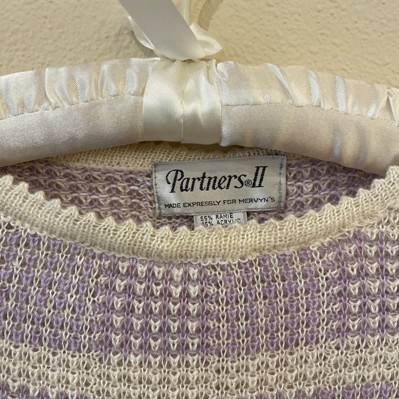 Vintage 70s Hipster CottagecorePartners by Mervyn’s Striped Knit Sweater XL