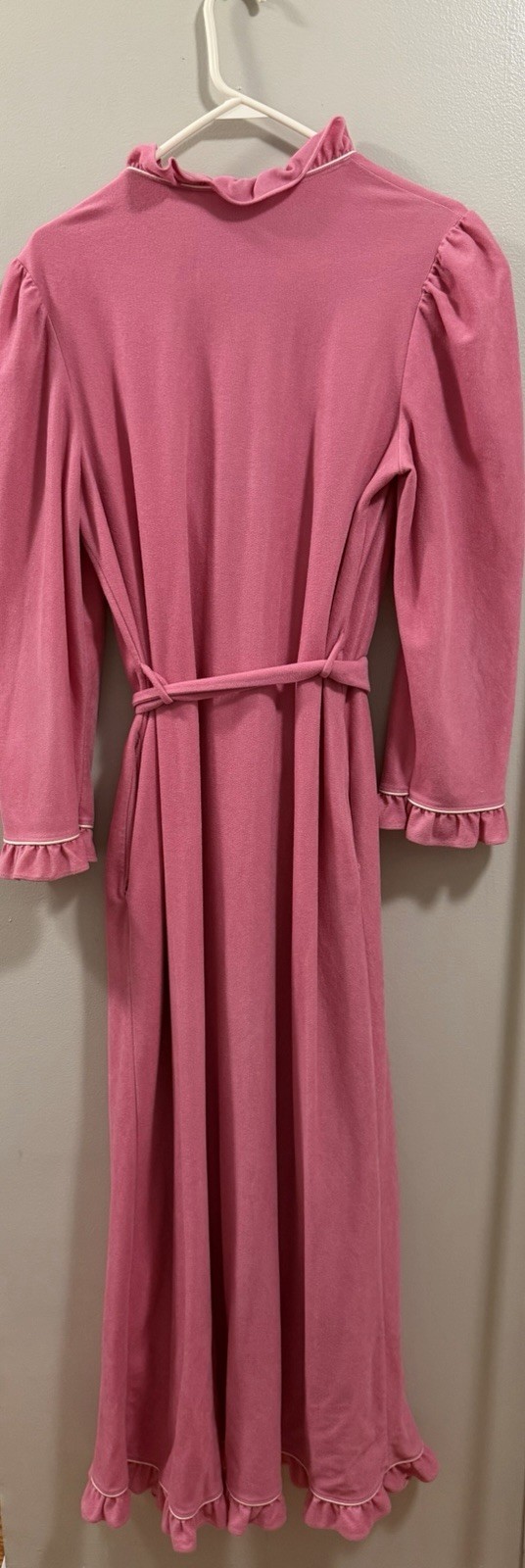 Cotillion Berkleigh Vintage Ruffled House Robe 70’s Sz 13 Cottagecore Prairie