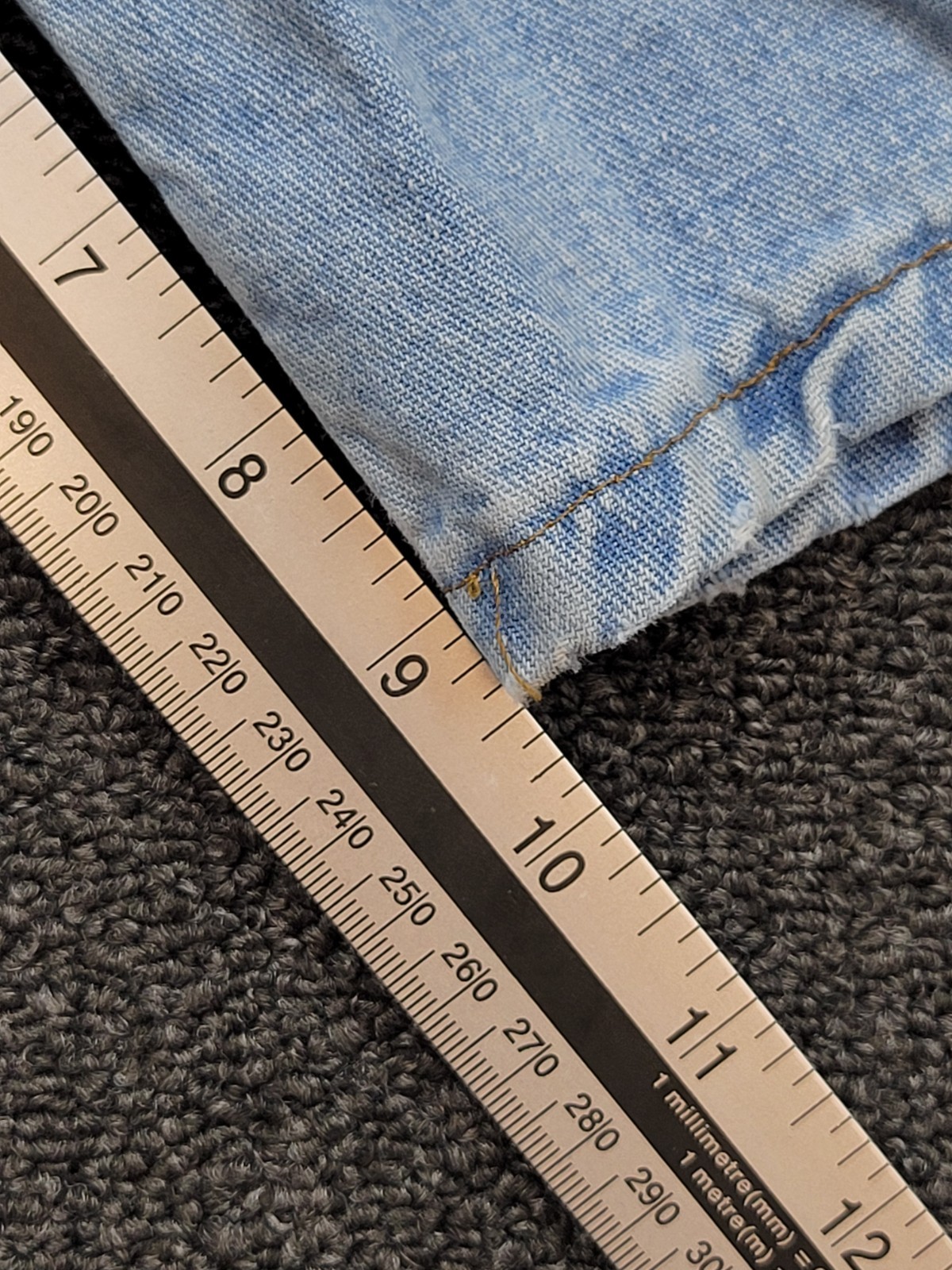 Vtg 90s Y2K Marithe Girbaud Francois Size 12 Light Denim Jean Wash Shorts