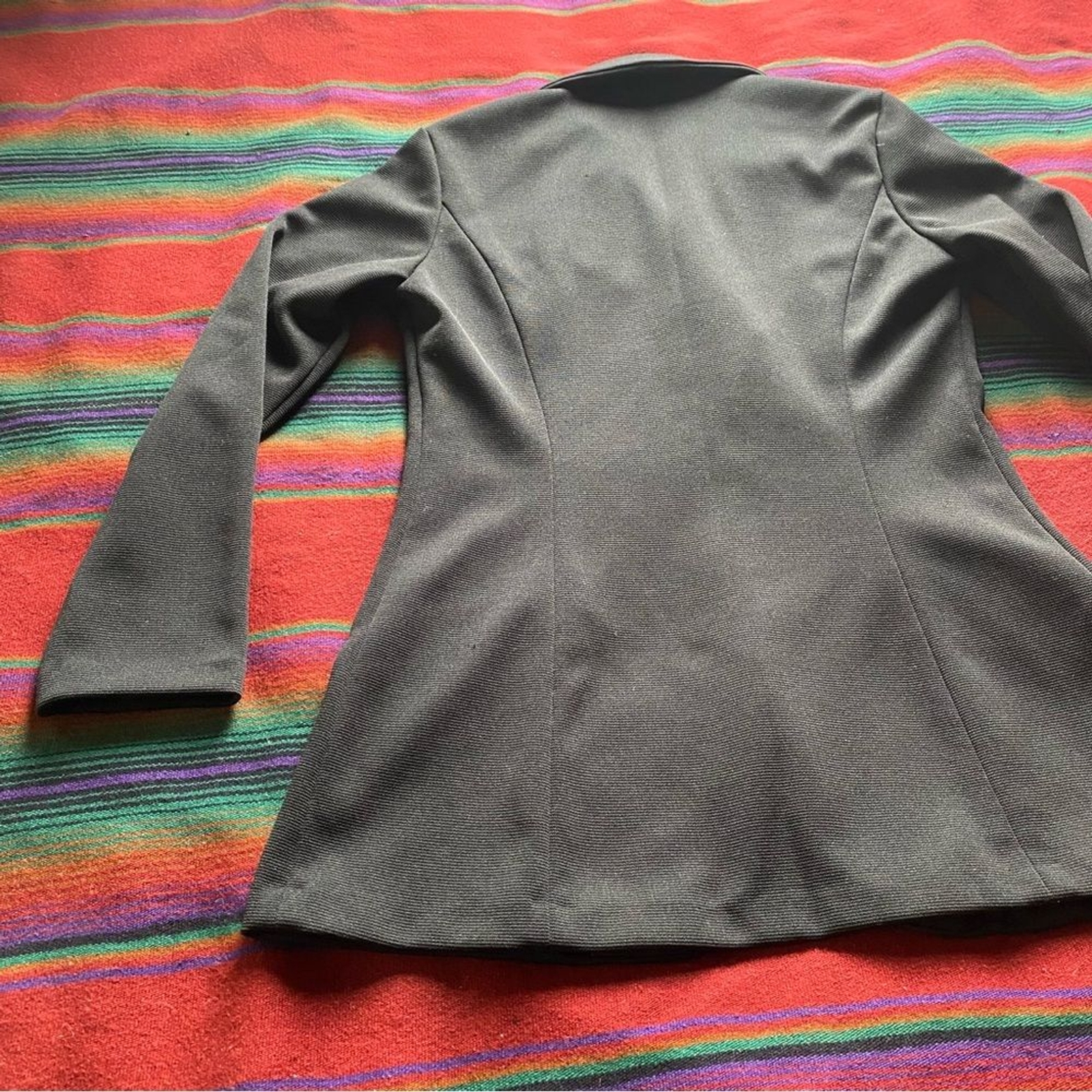 Vintage 1970’s First Edition Dallas Polyester Blazer. Rad Pointed collar! S/M