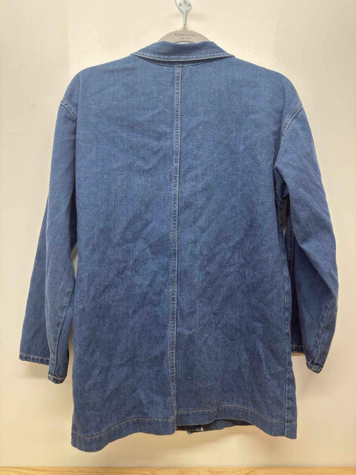 Calabash Vtg Denim Jacket Retro Western Button Front Coat Womens Size 14 #11