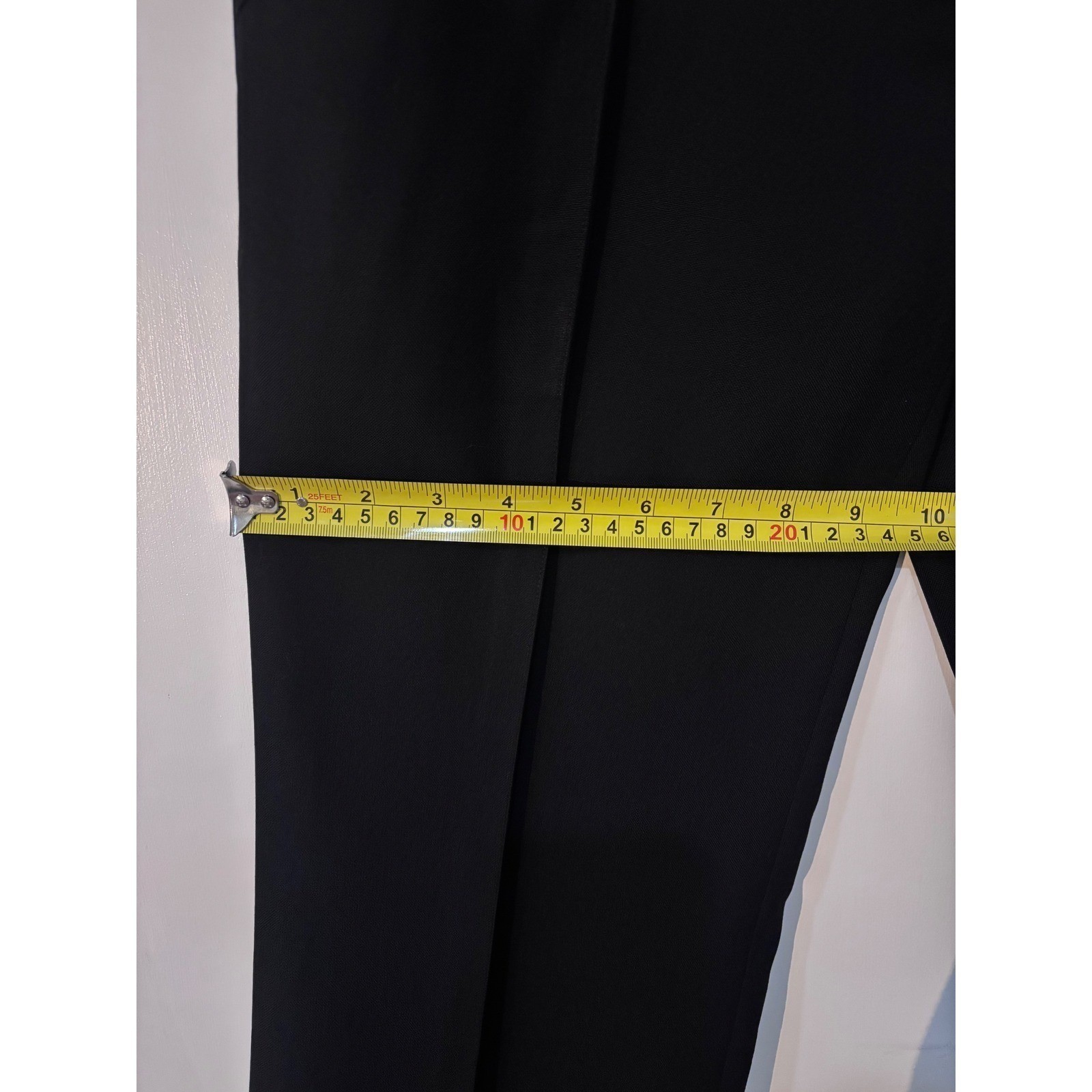 Balenciaga Paris Vintage Y2K Ghesquiere Era Black Low Rise Trouser Pants US 8