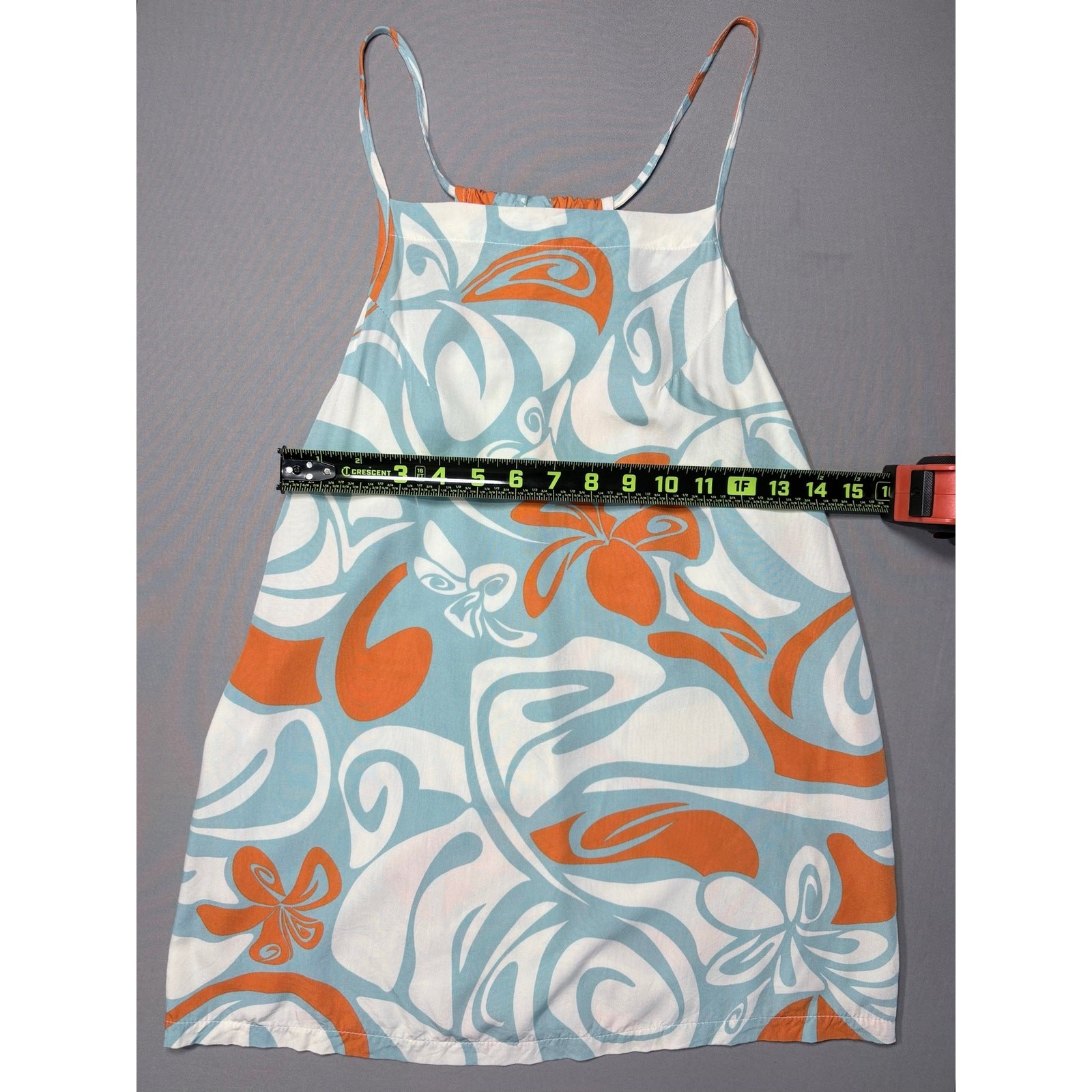 Vintage Local Design Made In Hawaii Funky Retro Racer Back Flowy Top Women’s XS