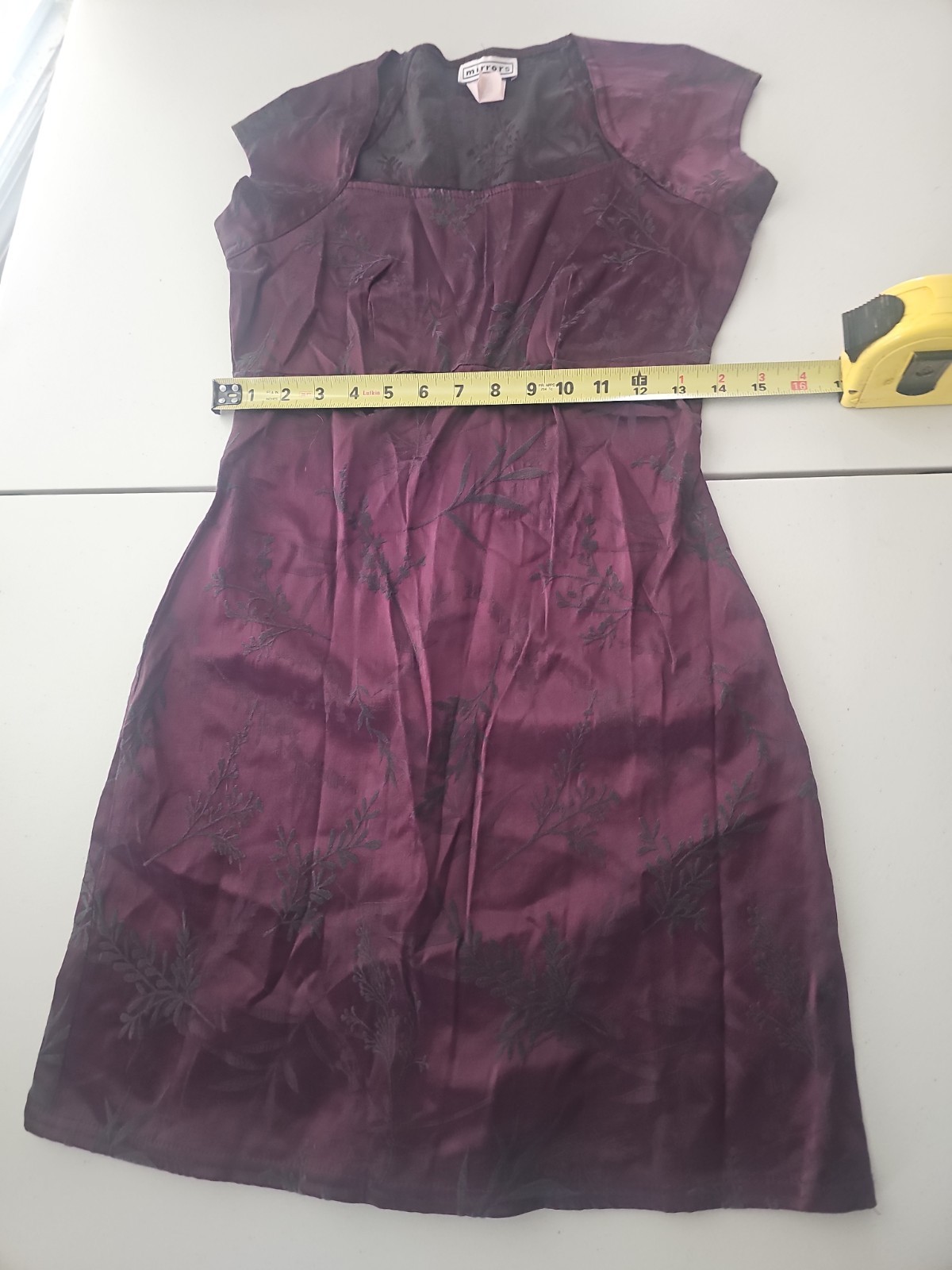 Vintage Mirrors 1990’s Cocktail Dress SzM Excellent Condition