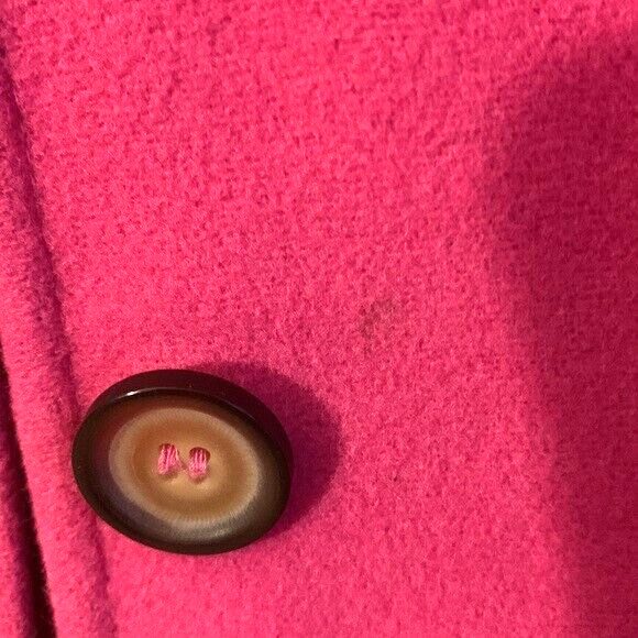 Vintage Harve Benard by Benard Holtzman Pink Wool Blazer Dress Suit Jacket Sz 6