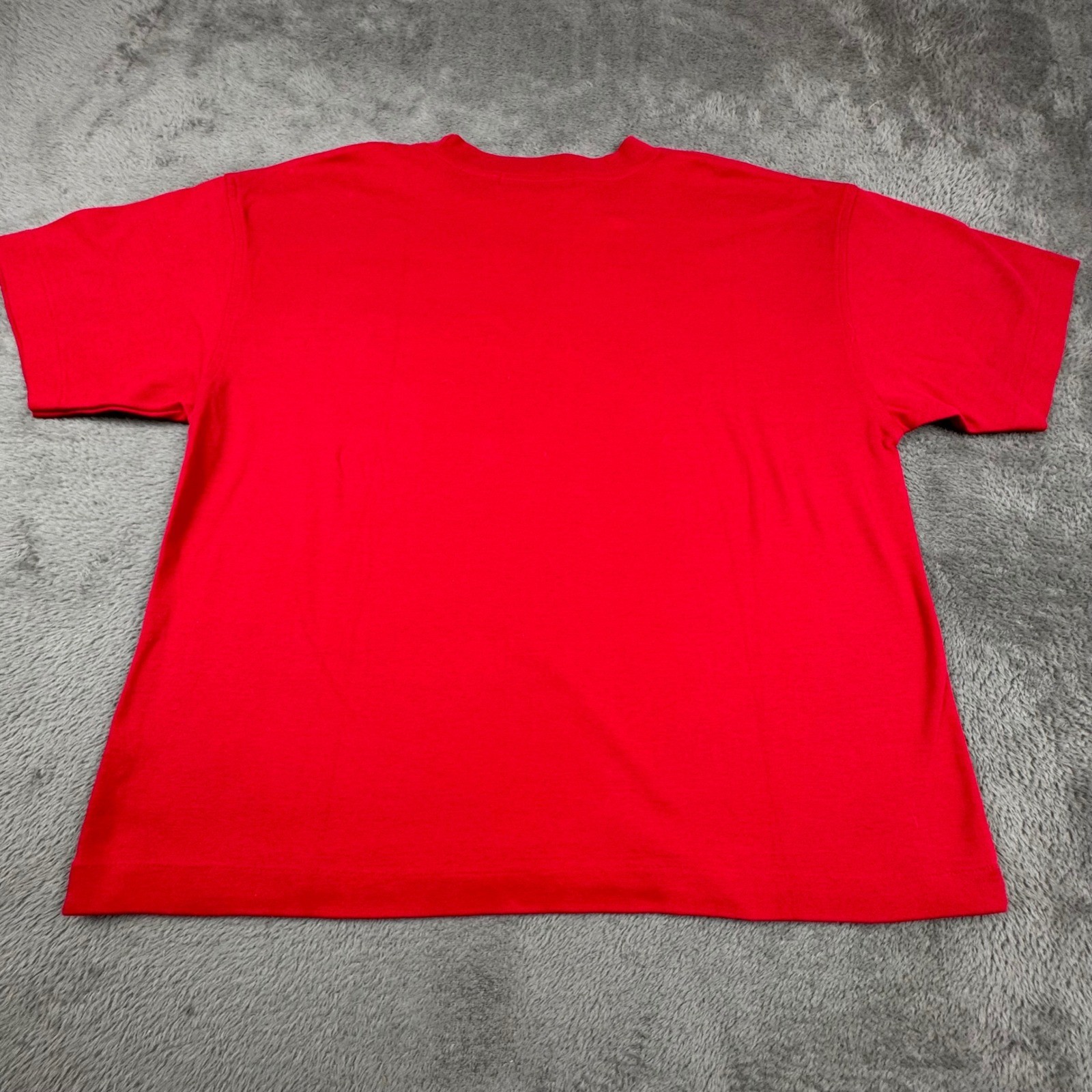 Northern Isles T-Shirt Womens L Red Excellent Vintage 90s Single Stitch Pocket