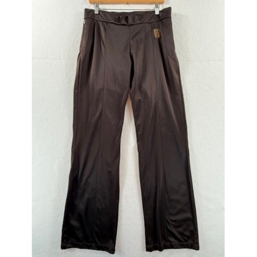 Baby Phat Vtg Wide Leg Track Pants Womens Large Brown Y2K Cyber Gorpcore Indie