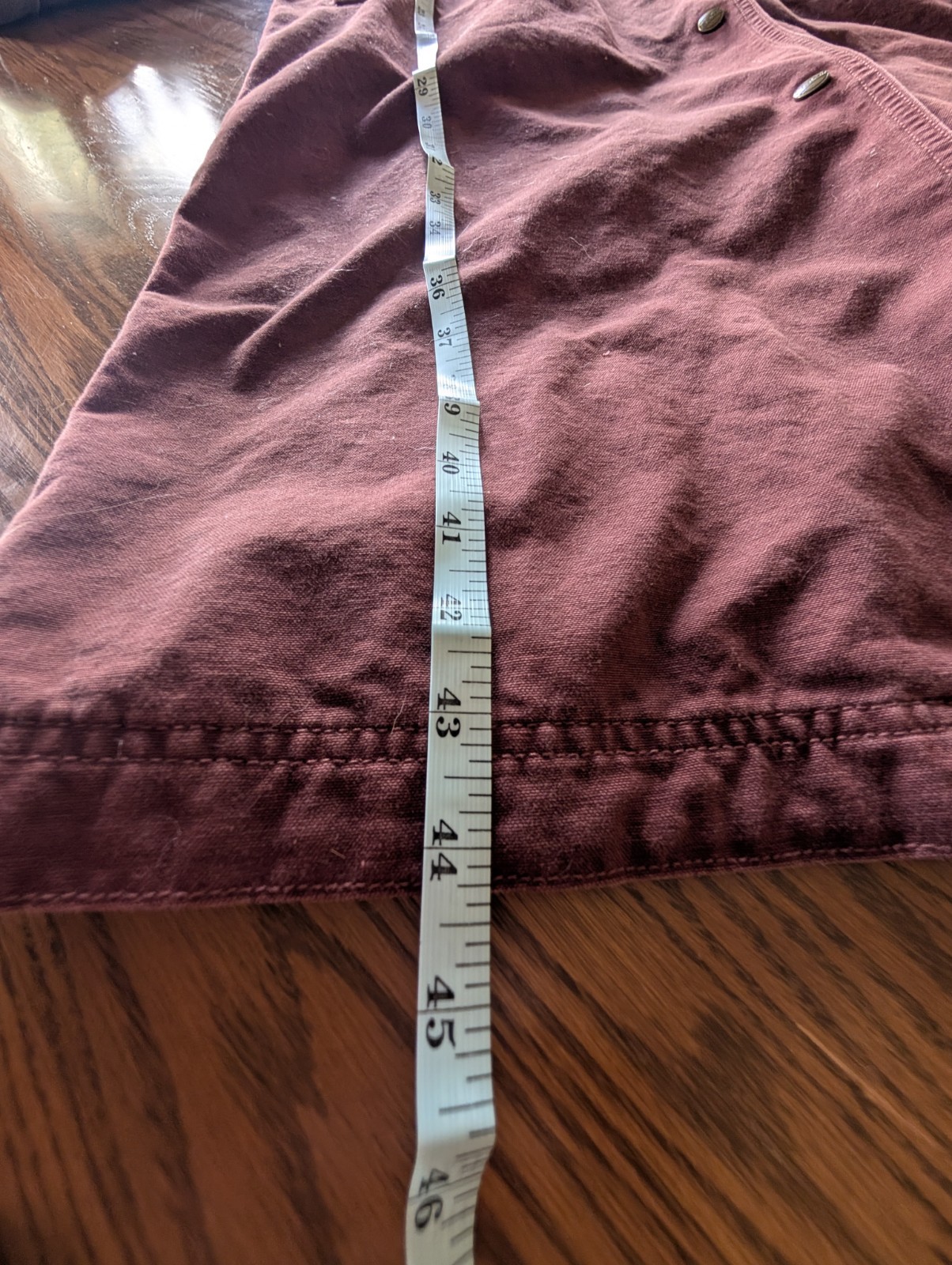 Vintage L.L. Bean Barn Duster Coat Canvas Corduroy Southwest Lined Burgundy XL