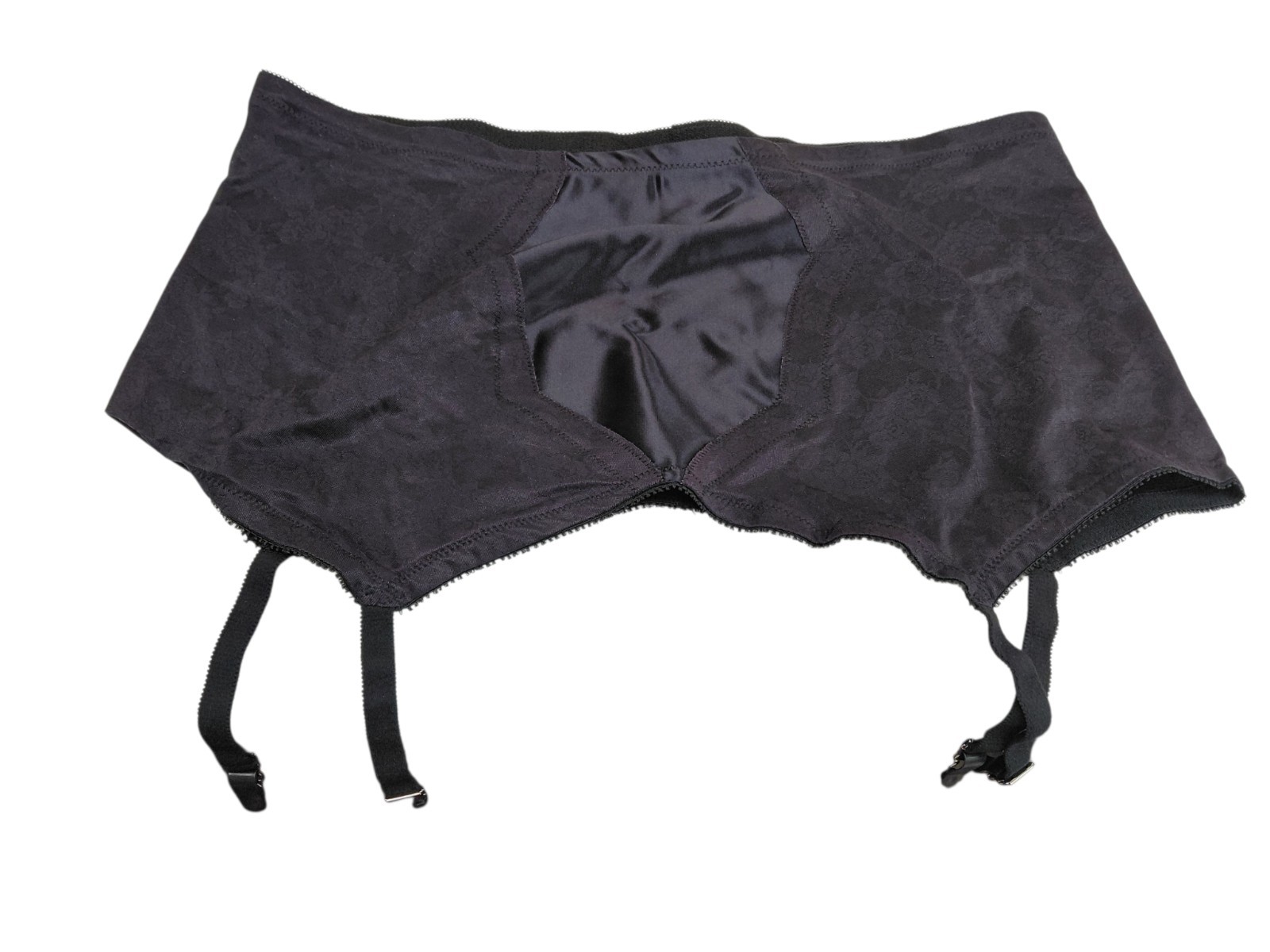 Vintage Crown-nette Open Bottom Girdle With Garter Size 54