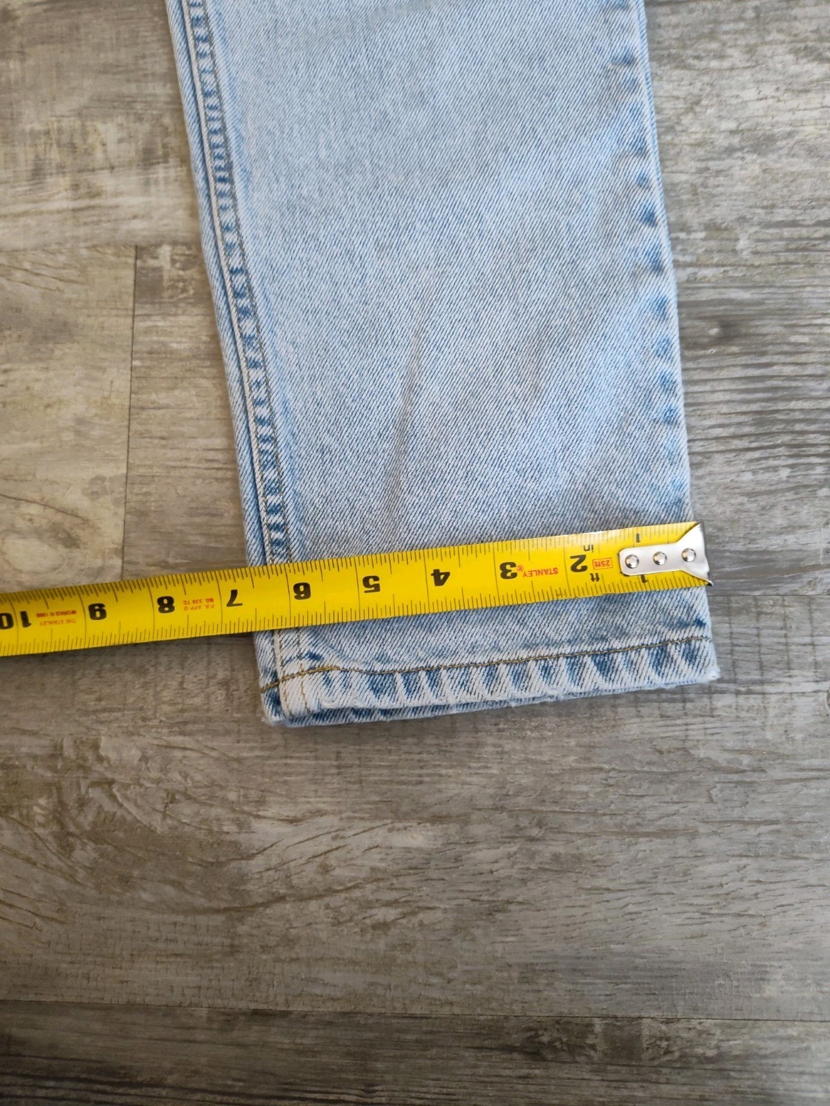 LA Blues Vintage Denim Jeans Womens Size 12L MOM High Waist Slim Fit Light Wash