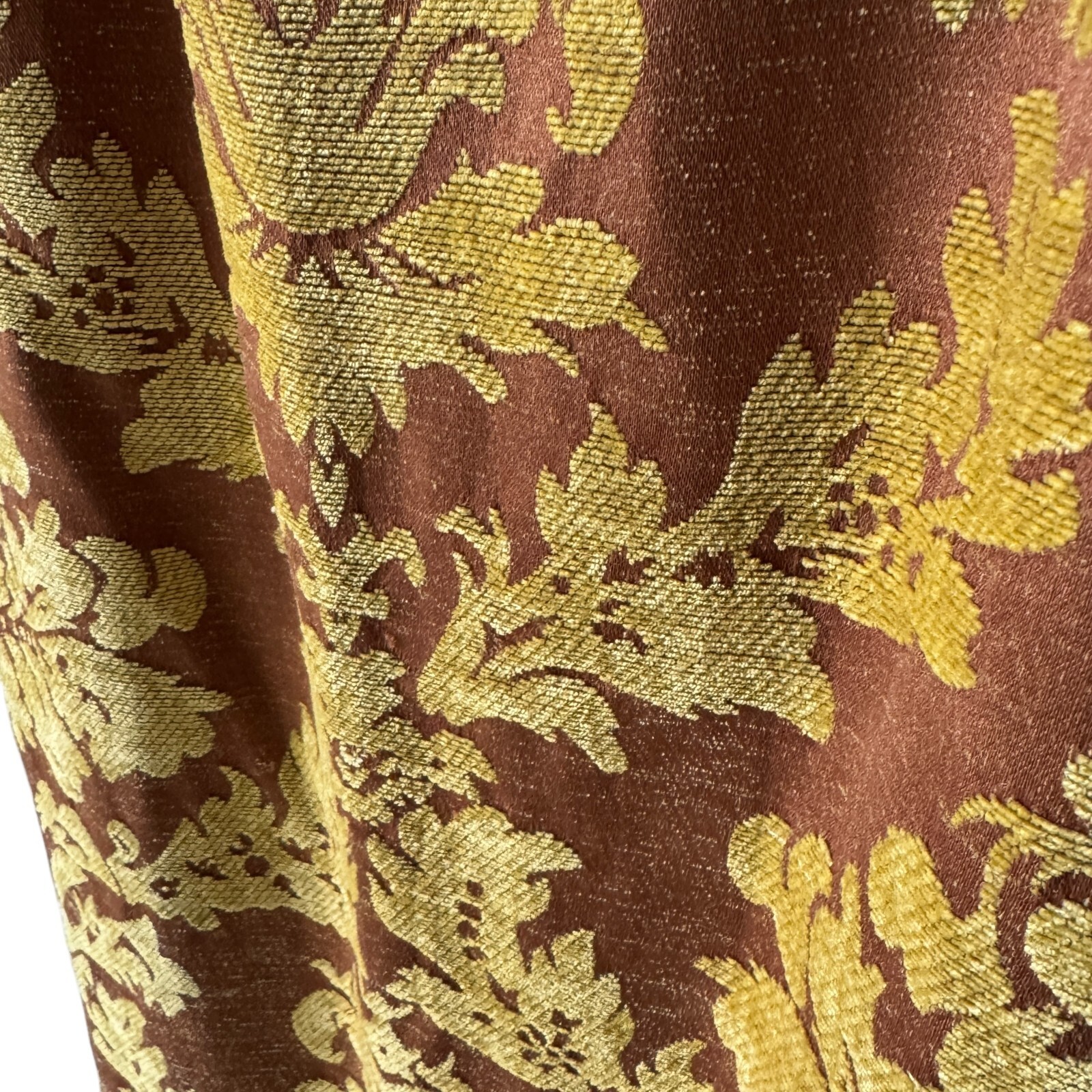 Vintage Donna Vinci Couture Pencil Straight Skirt 8 Tapestry Textured Lined W30″
