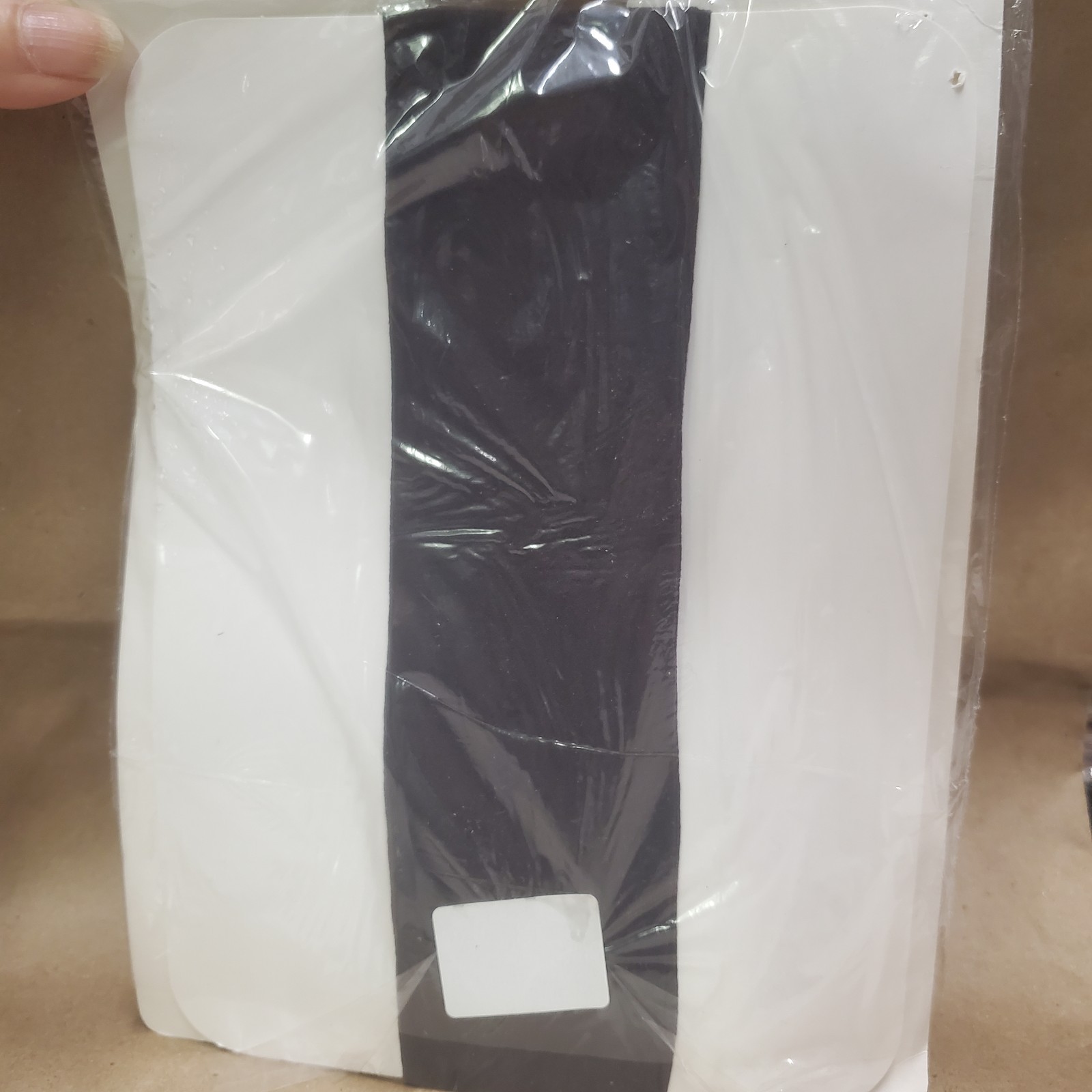Vtg El-Al PantyHose Oueen Size Tall OFF BLACK Sheer 100% Nylon Pantyhose ISRAEL