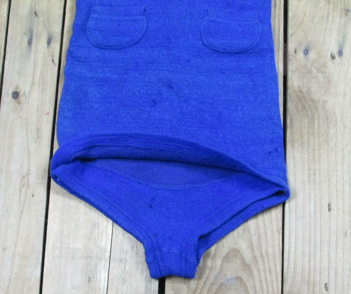 Vintage 30s Swimaway Wool Swimsuit Bathing Suit Antique Photographs Beach Girls