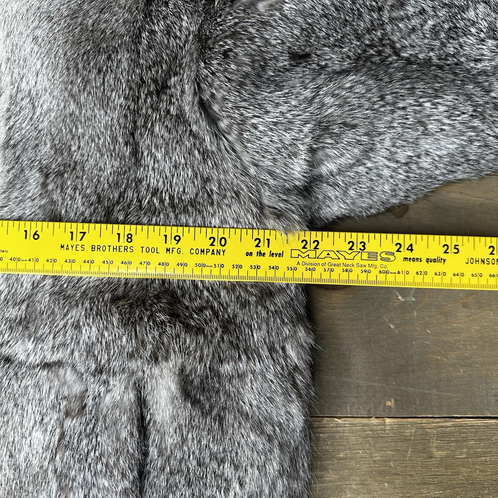 Vintage Mademoiselle Furs Real Rabbit Fur Jacket Coat Women’s Size MEDIUM