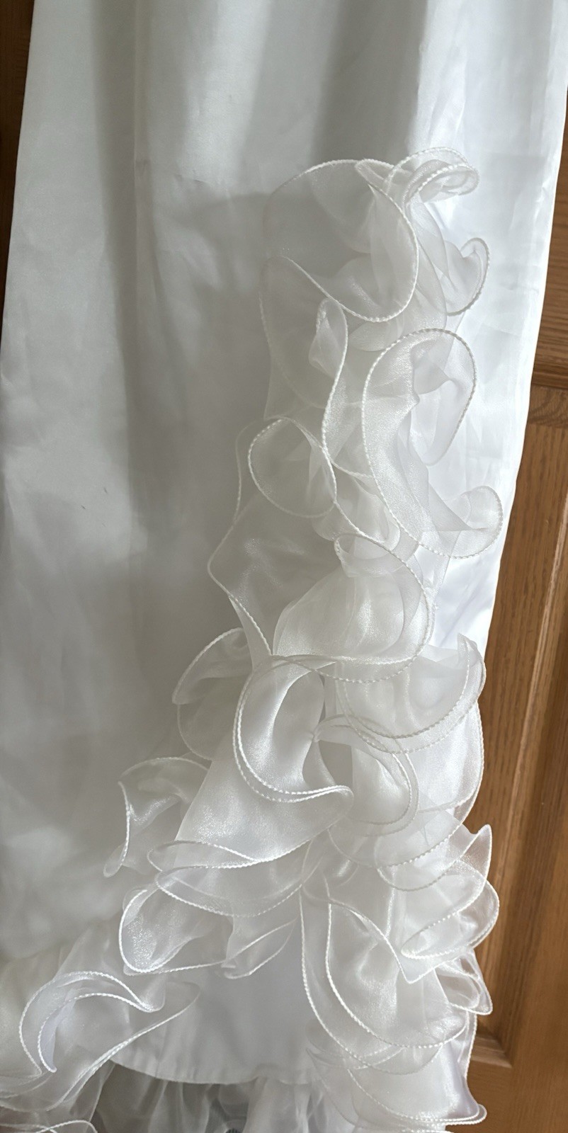 NOS DIRTY DANCING White Wedding Dress Fantasy Formals Sz 8 *read