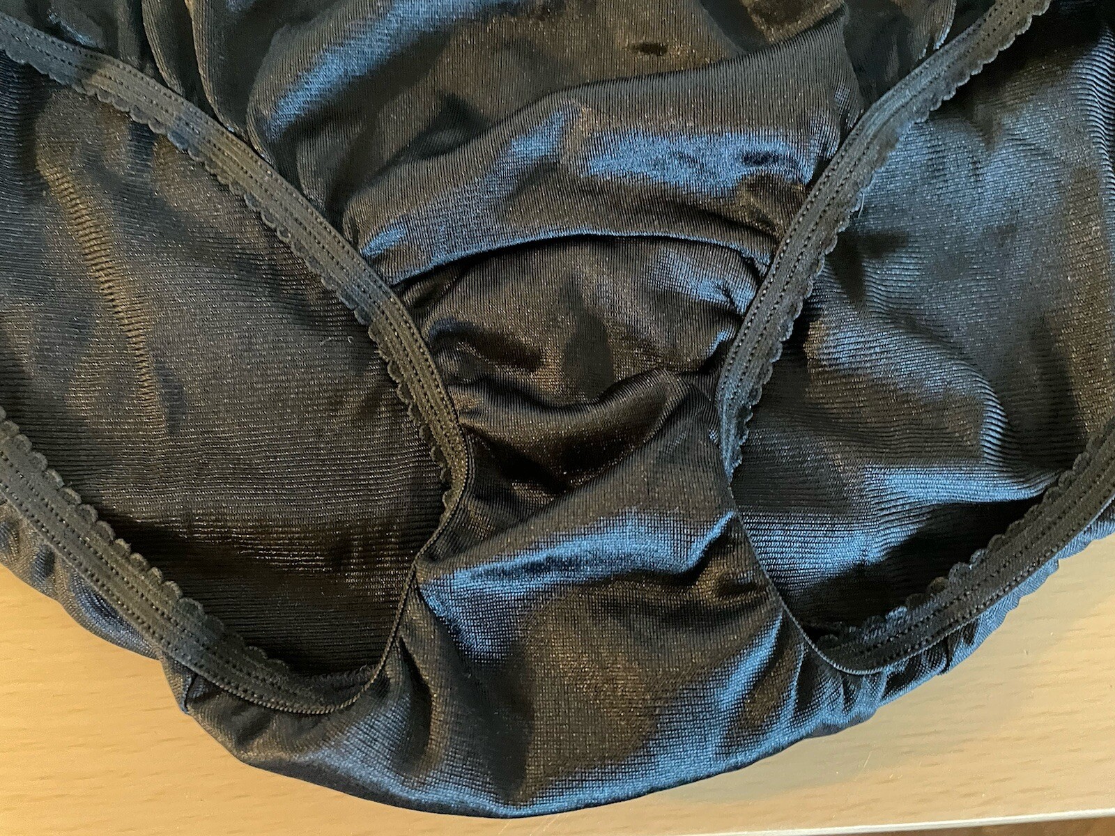 Vintage WARNERS Black Panty Style 55196 Size 5 NWT