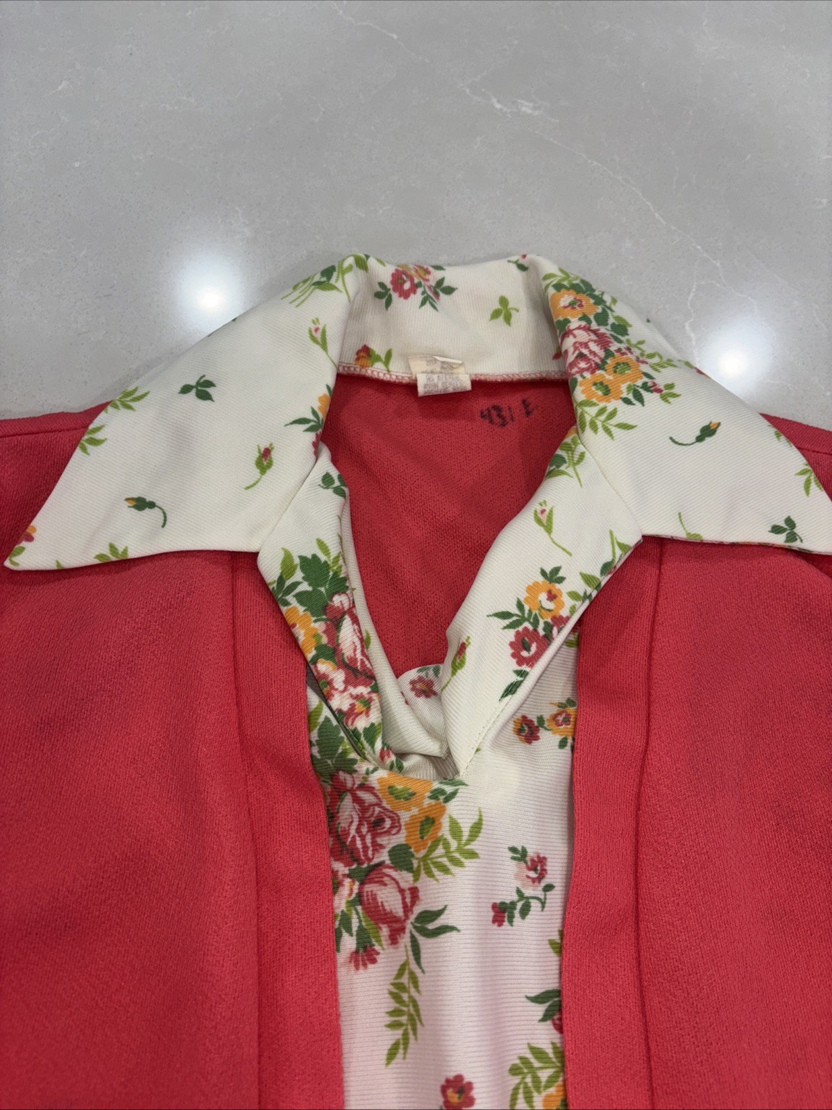 1960s vintage women’s shirt regular size Small? See pics.