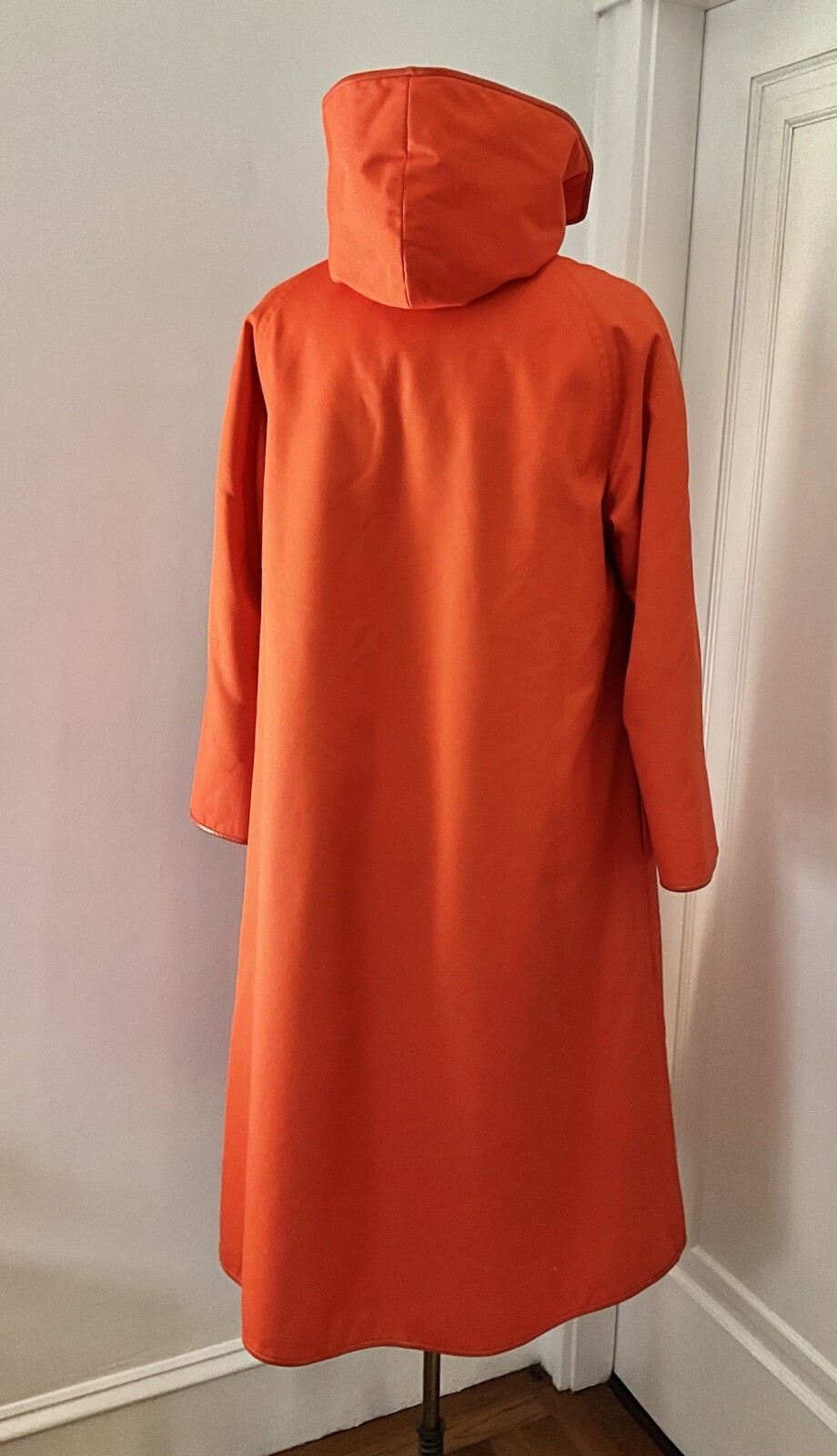 Vintage 1970’s Bonnie Cashin Fleece Lined Coat with Removable Hood + Coin Pocket