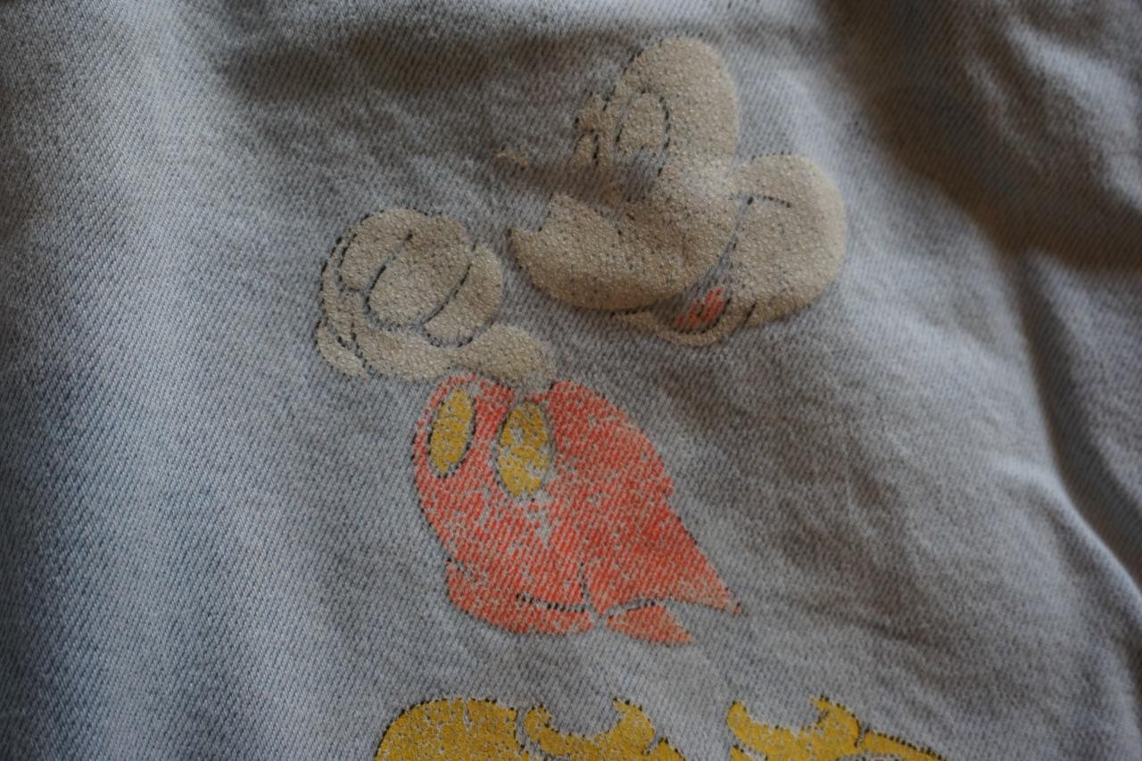 Denim Shorts Disney Mickey Mouse 1980’s 1990’s Jean Shorts Jorts Distressed
