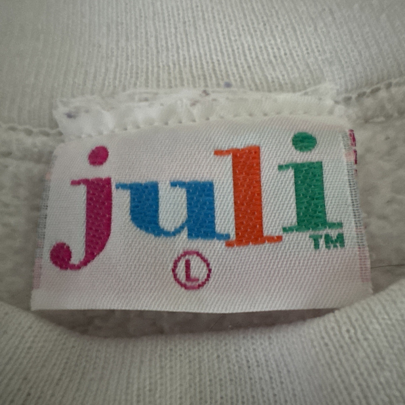 Vintage Christmas 1990’s Christmas Santa Sweatshirt by JULI Dallas Size Large