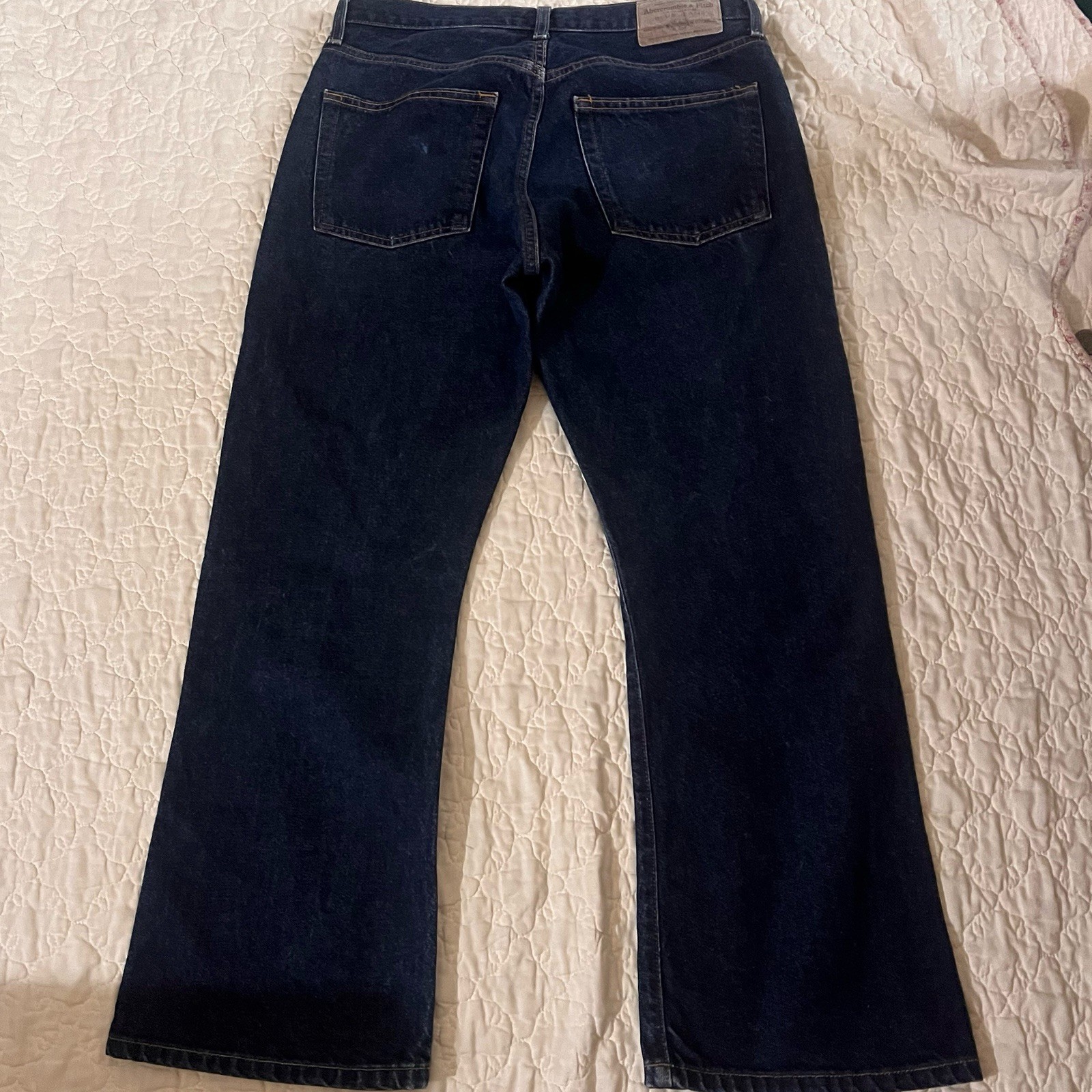VTG 90s Abercrombie & Fitch High-Rise Bootcut Rigid Jeans Women’s Sz 8 Raw 30×27