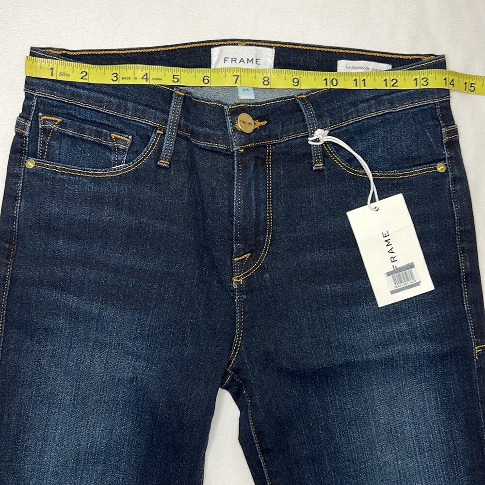 Frame Denim Women’s Wellington Le Skinny de Jeanne Size 26