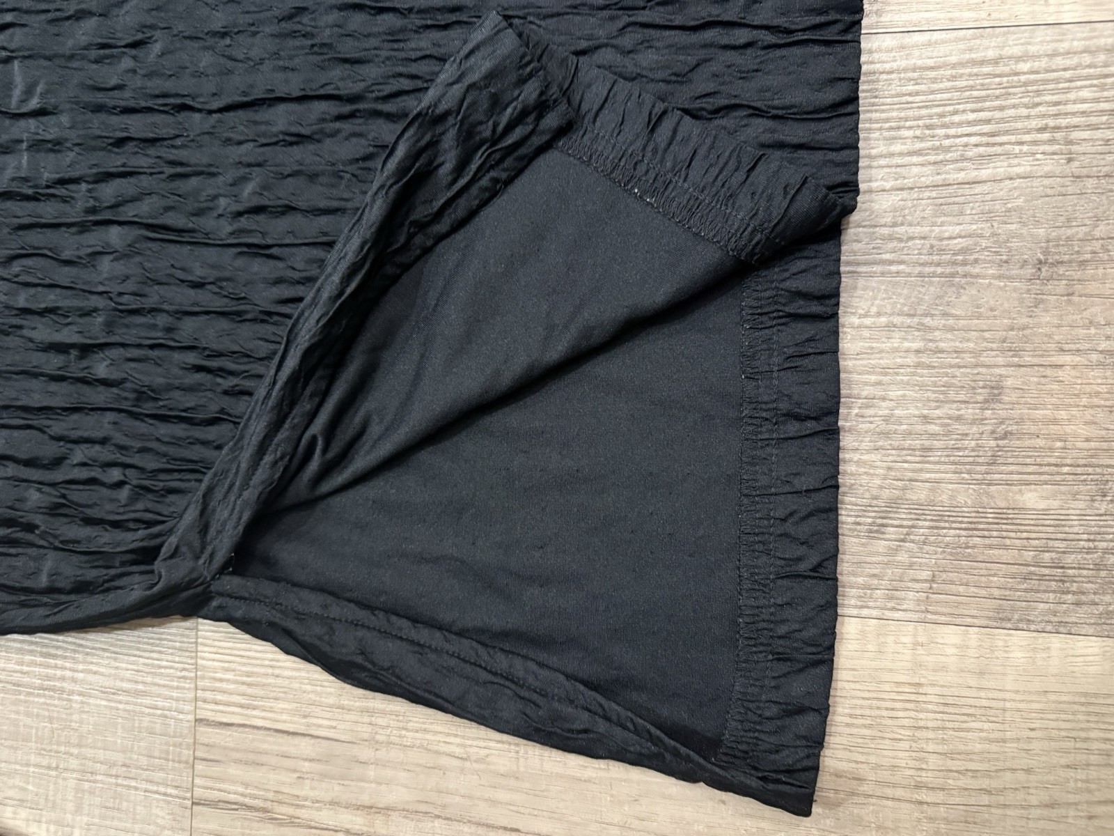 Vintage Ruth Norman New York Saks Fifth Avenue Black Blouse m/l or dress small