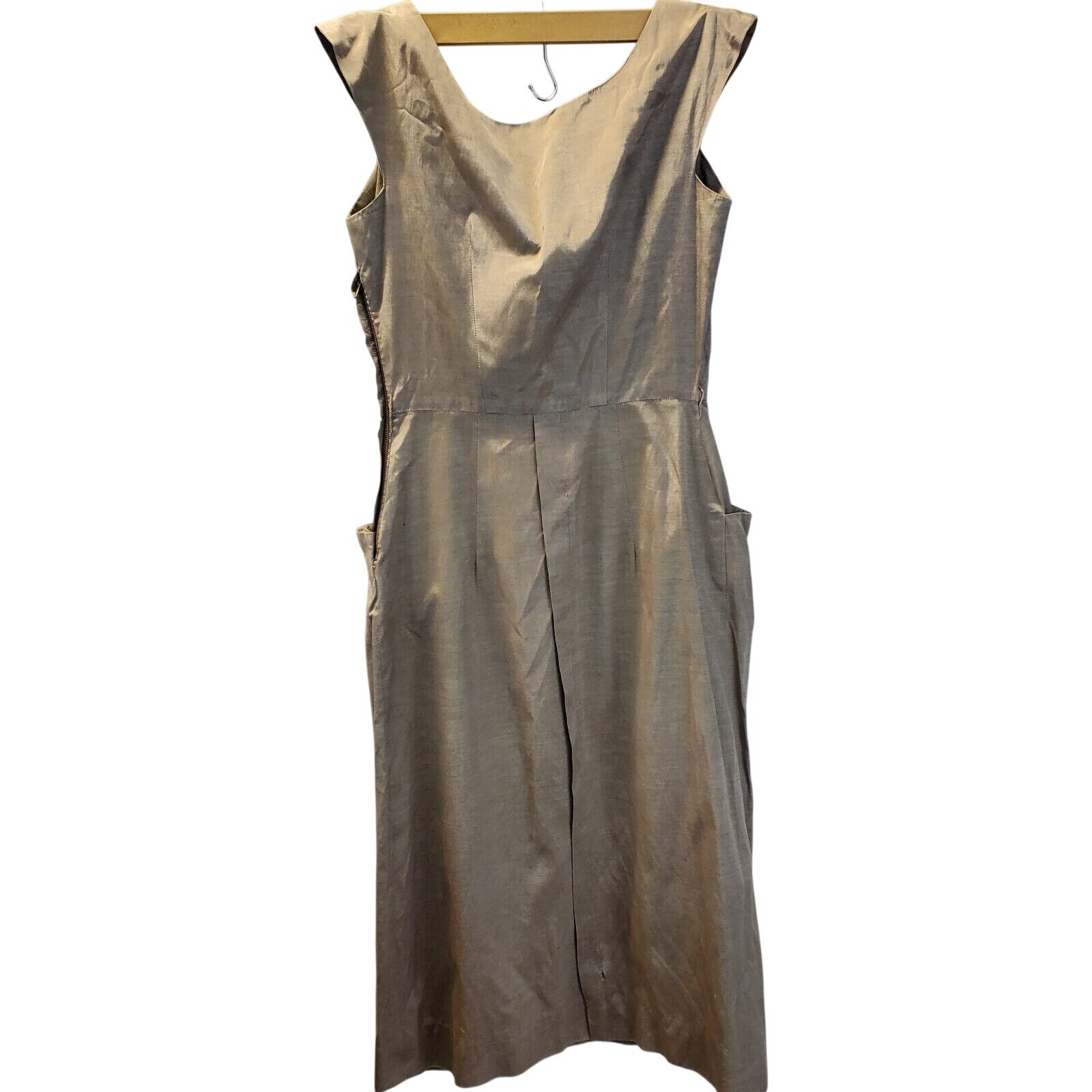 Vintage Washington Original Dress Champaigne – Elegant Retro Fashion Size Small