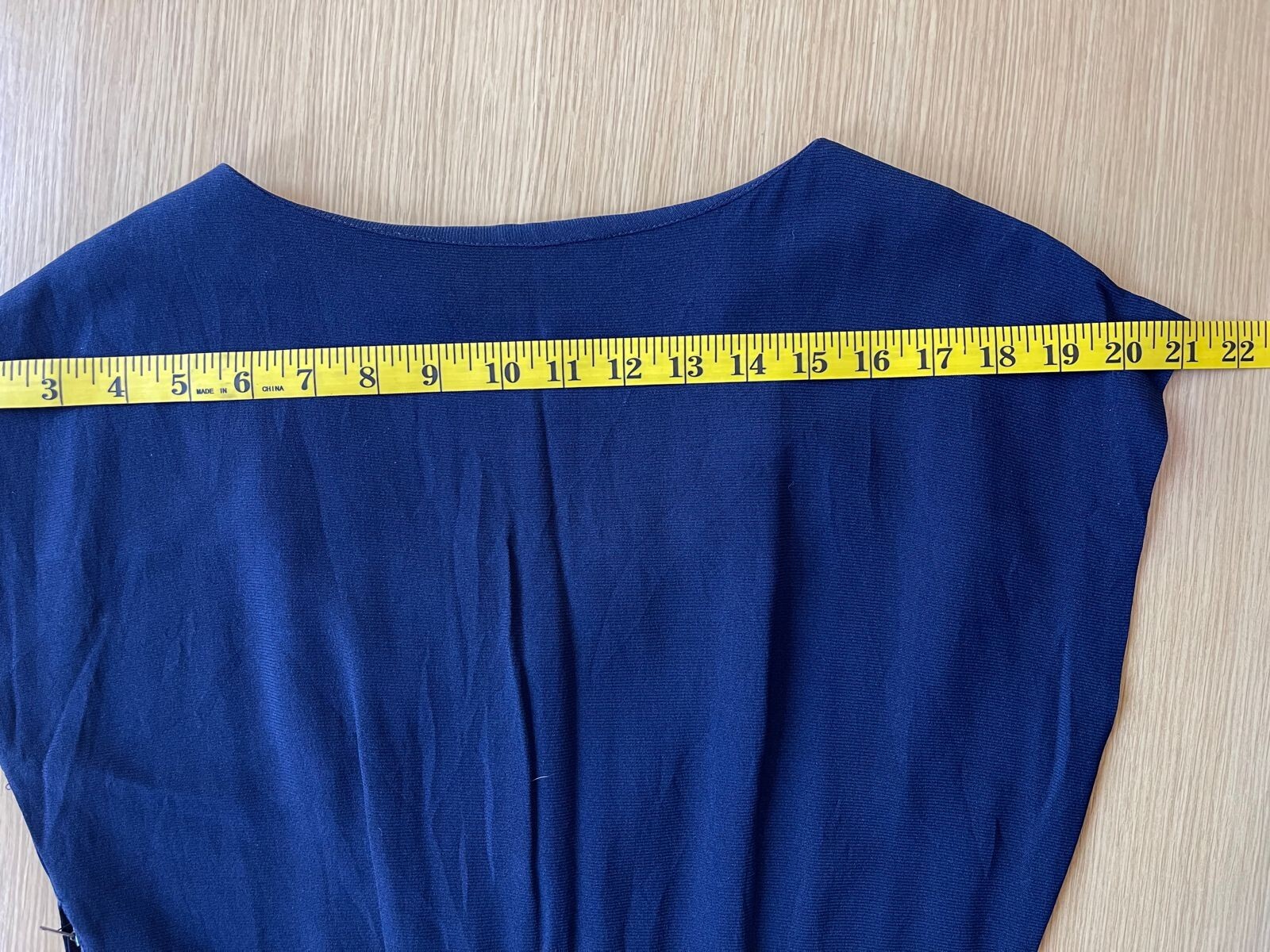 40’s 50’s Navy-Blue Rayon Lace-Beaded Collar Dress Lady Petite Size S/M