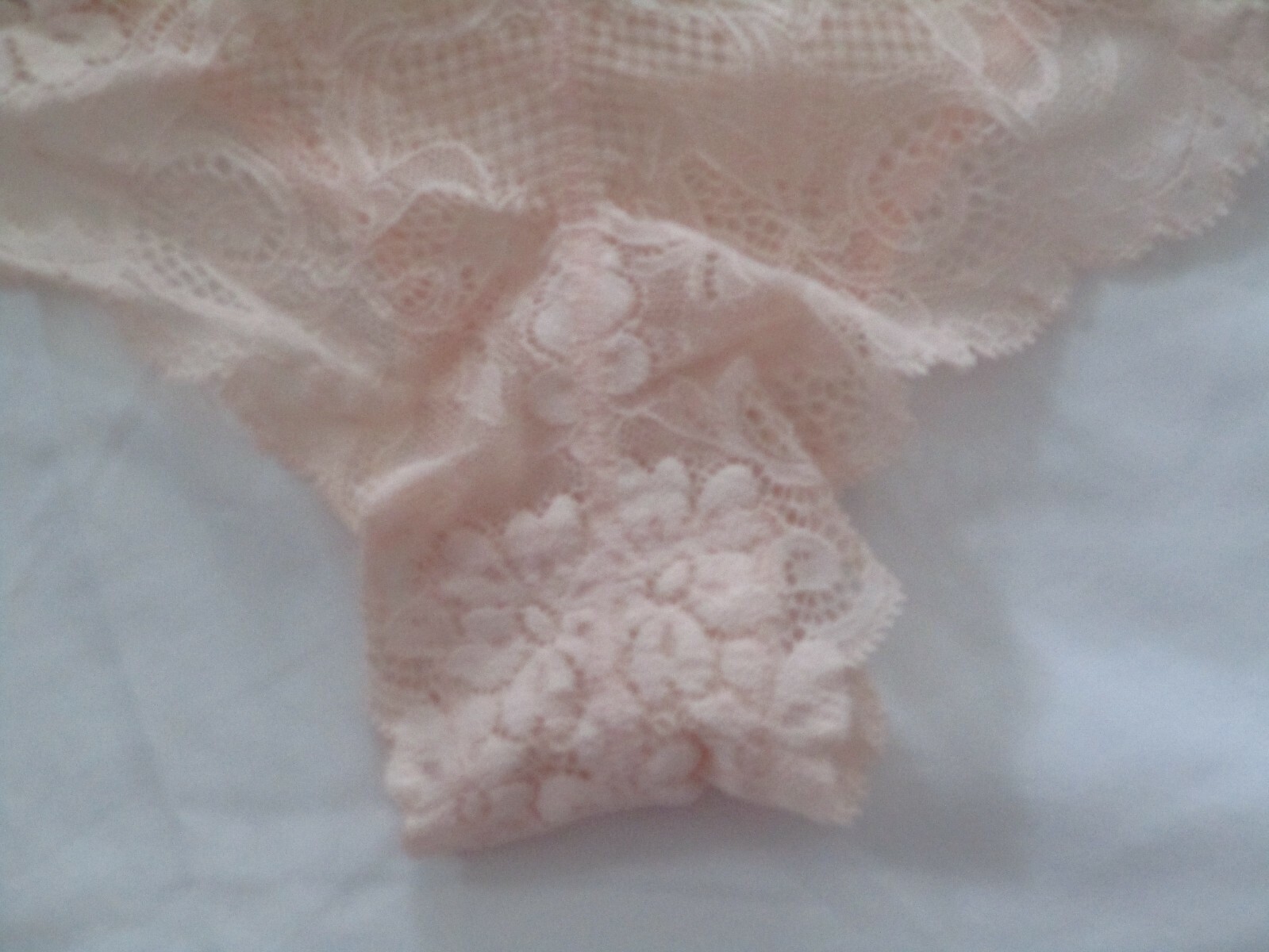 New Victorias Secret Angels Hipkini Panties Size M Lace Flowers 2008 NWOT Panty