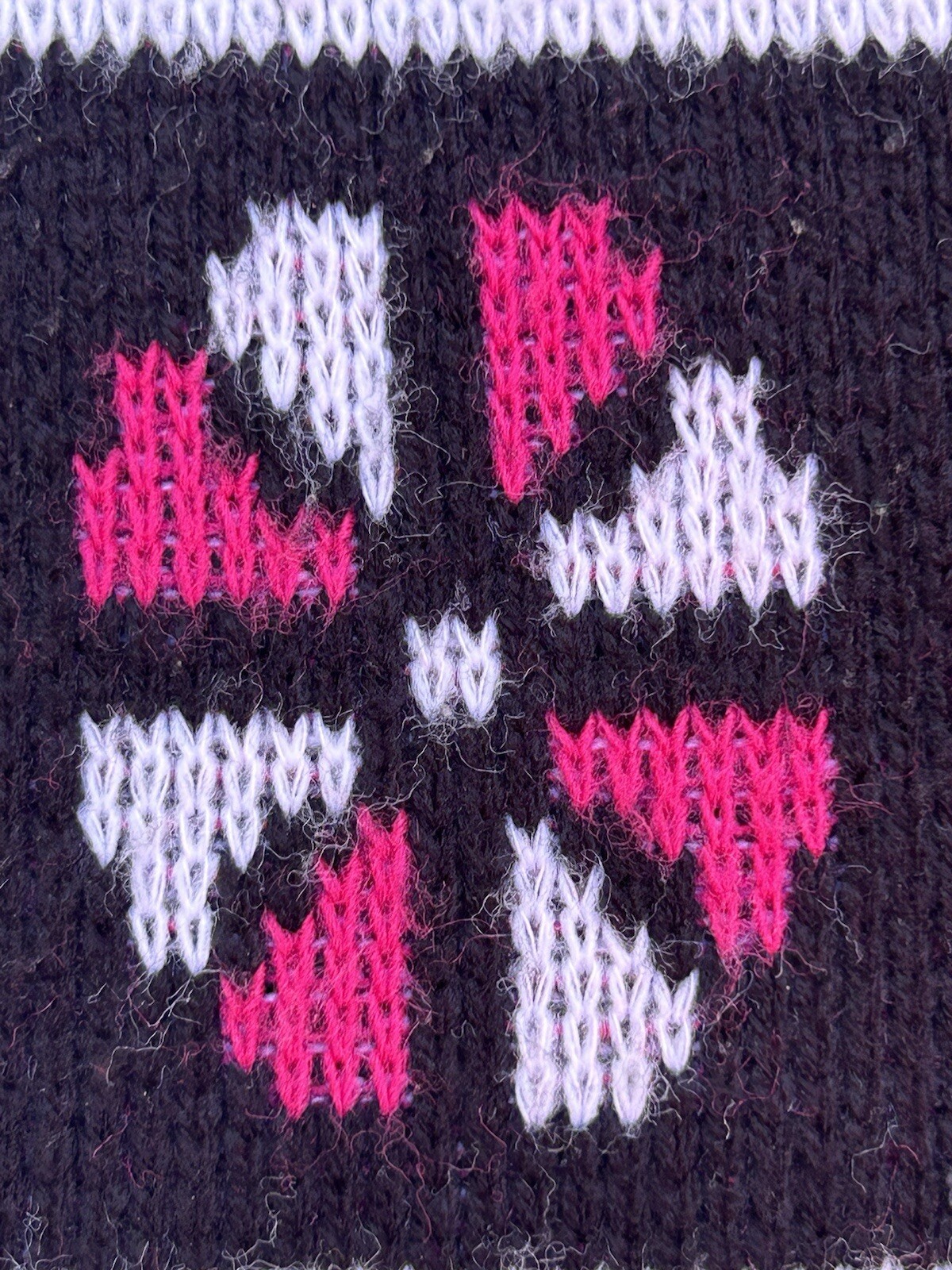 Vintage Artsy Women’s Maison Gabriel Sweater Vest Folk Art Made In USA Sz M