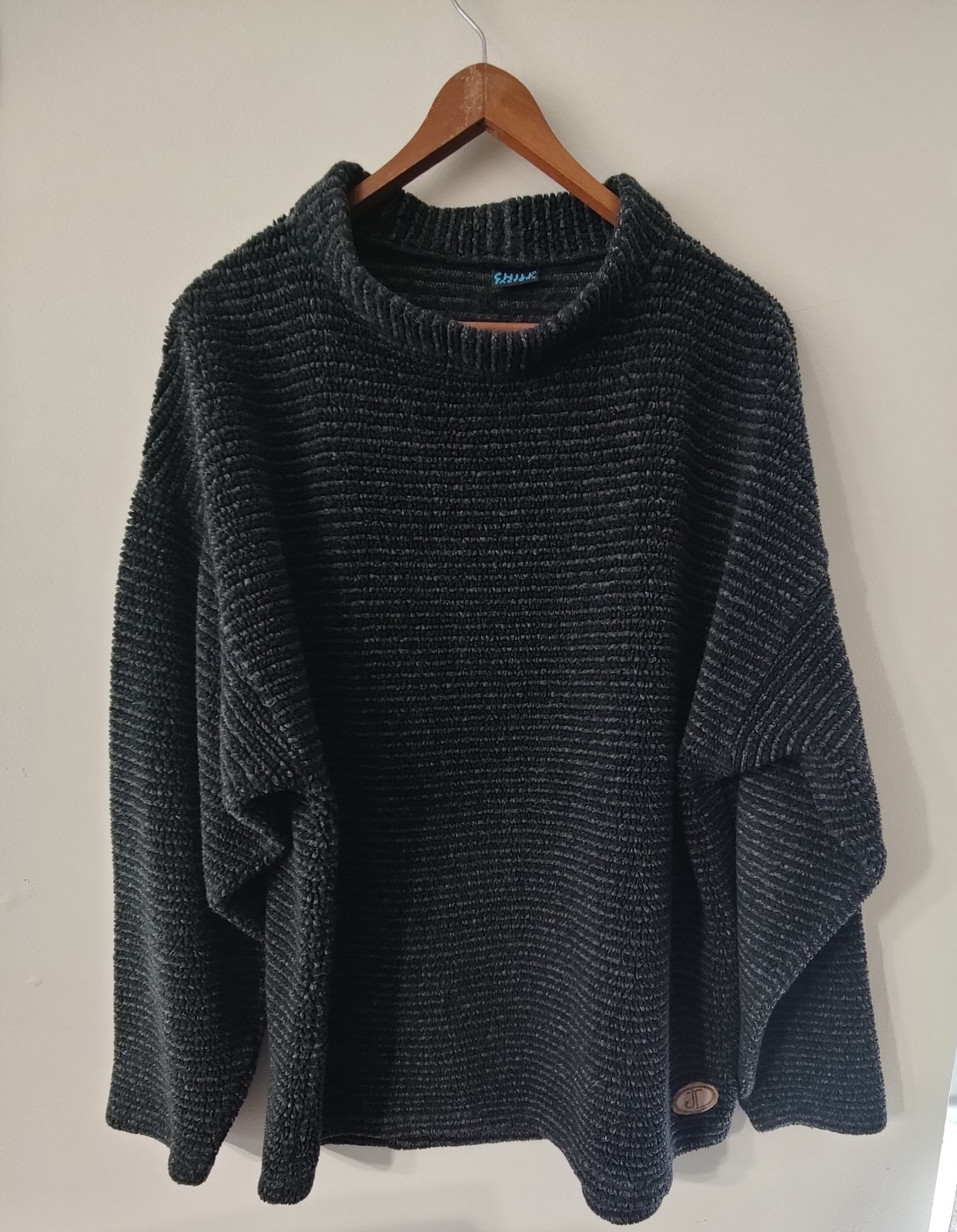 Vintage 90s Chill Factor Thick Textured Boho Style Sweater Women’s 2XL Measured