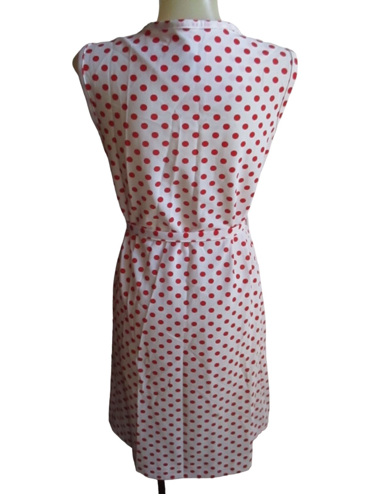 Vintage Women’s Dress 8/10 Polka Dot 1970’s Flutterbye Country Dance r