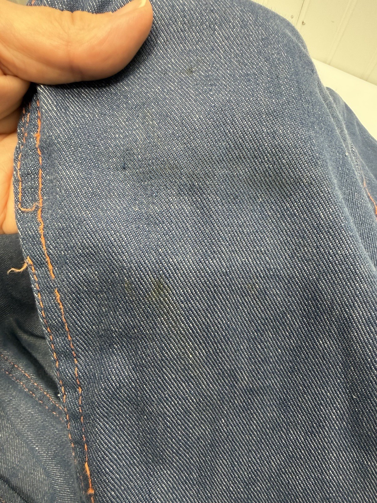 Turtle Bax Denim Overalls 5/6 Sanforized Need Repair