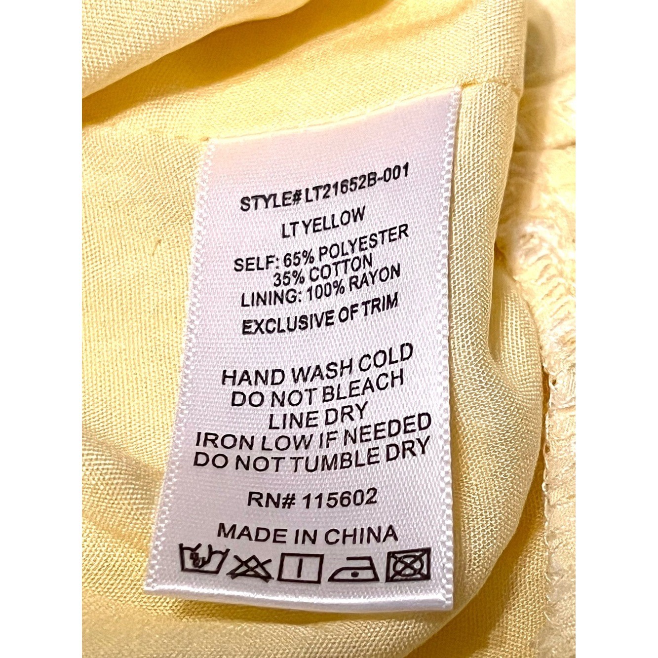 All in Favor Yellow Eyelet Lace-Up Peplum Cottagecore Cami Top-Size Large