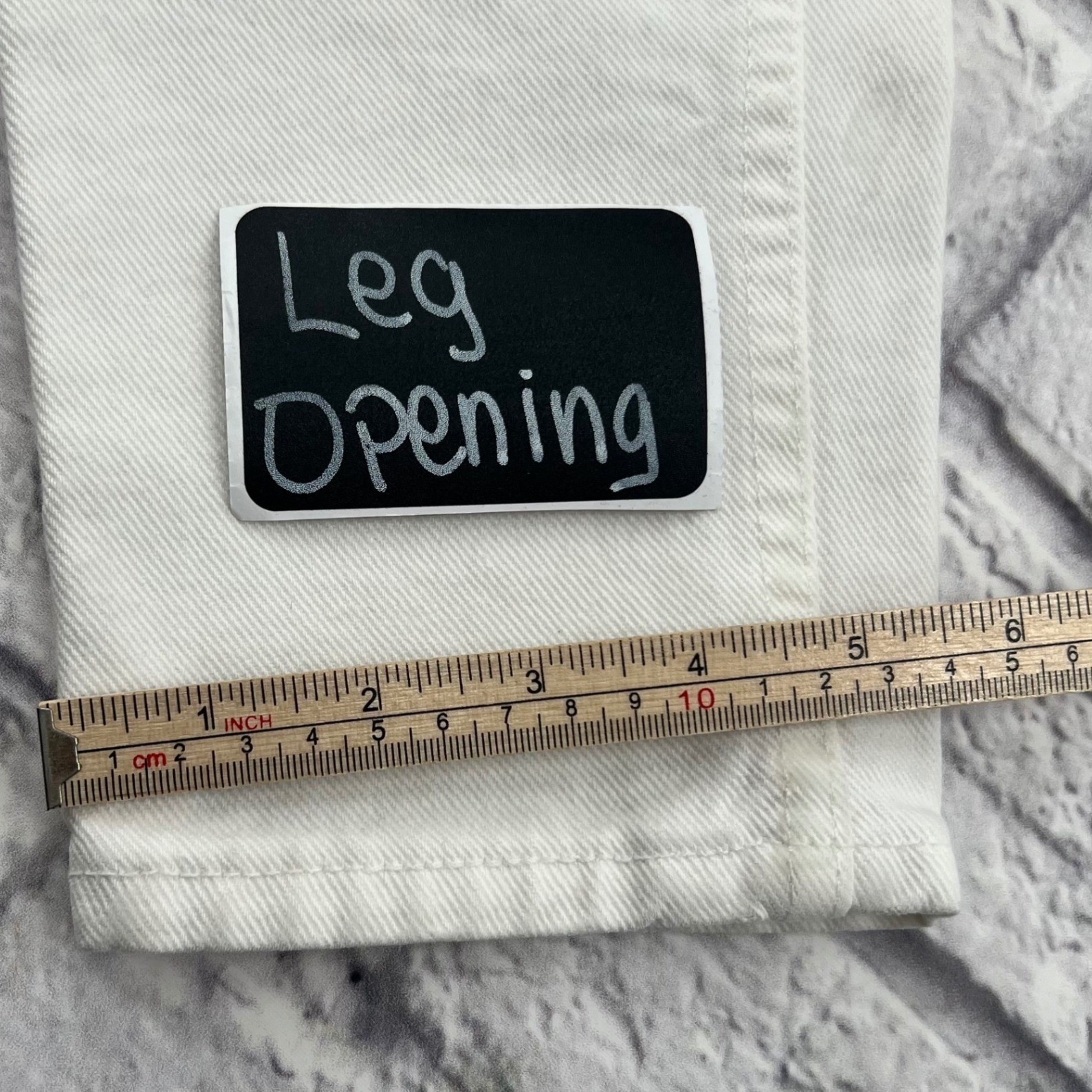 Levis 550 Vintage Jeans Women’s 5 Med White Relaxed Fit Tapered Leg Made in USA