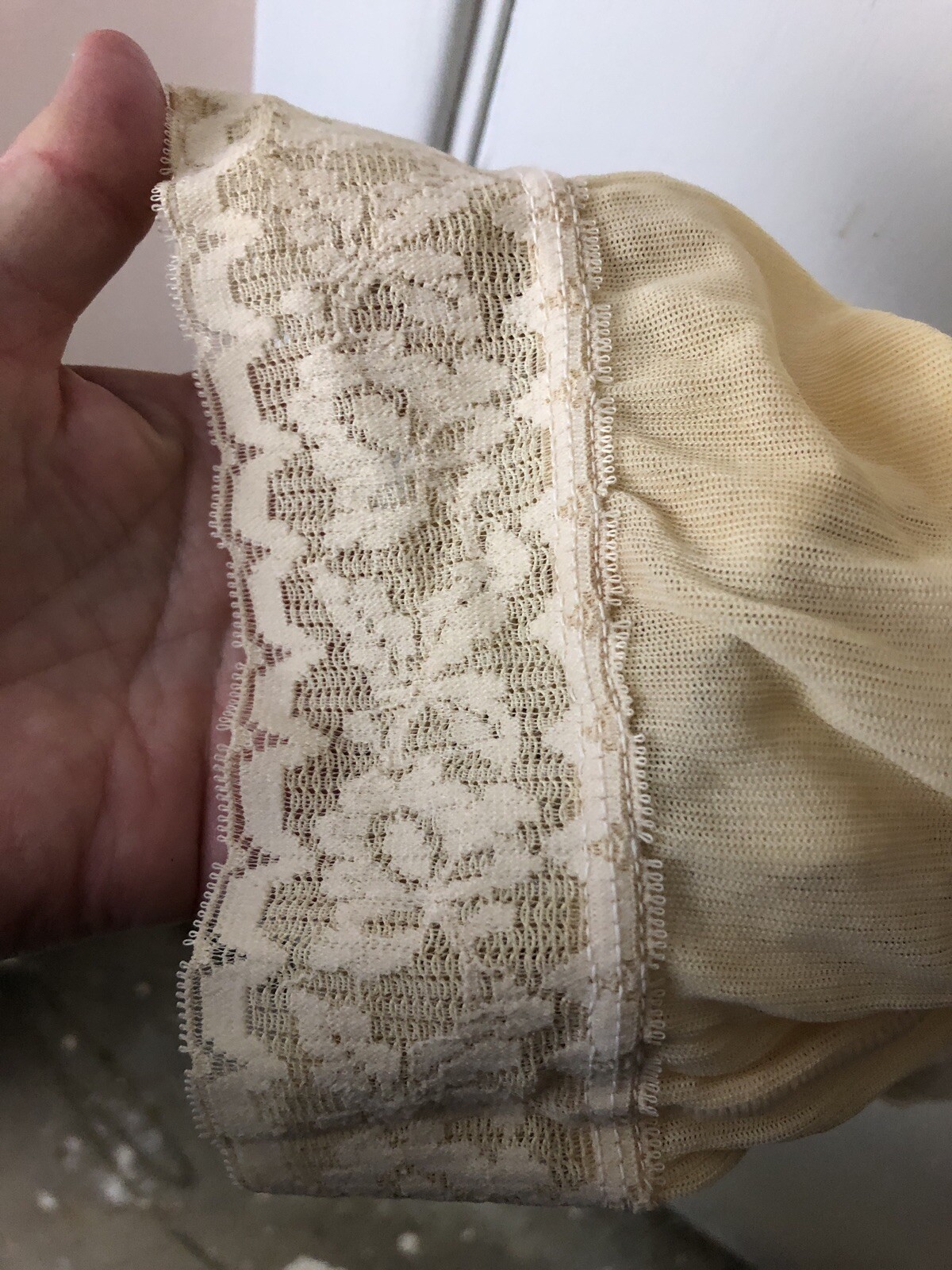Vtg Young Smoothie lingerie steampunk 34B Bra long girdle garter 1 pc corset 70s