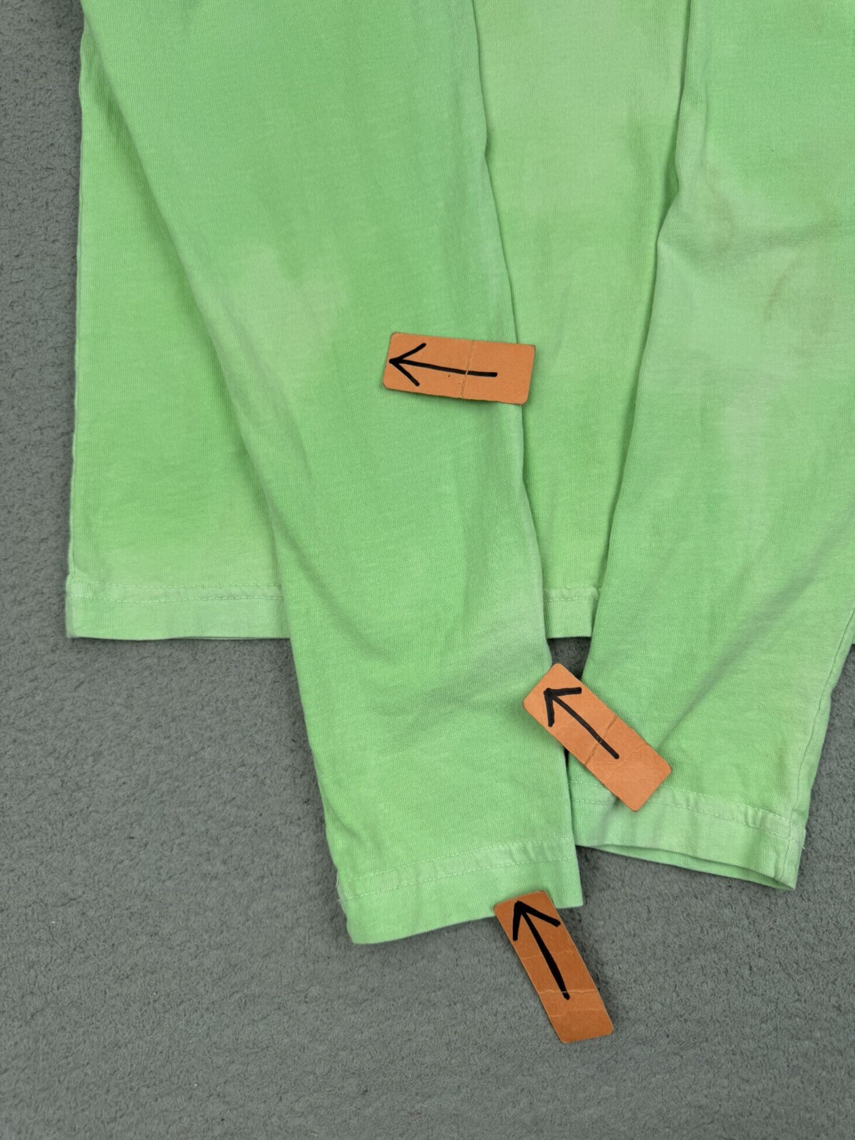 Vintage Lifeguard Shirt Womens Small Green Long Sleeve Venice Beach California