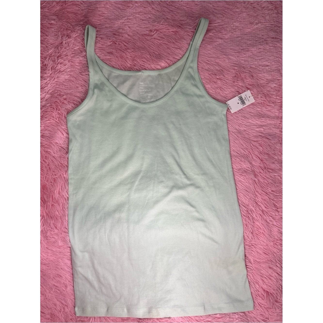 Y2K Vintage 2013 NWT Essential Cami Scoop Neck Tank Top – Mint Green
