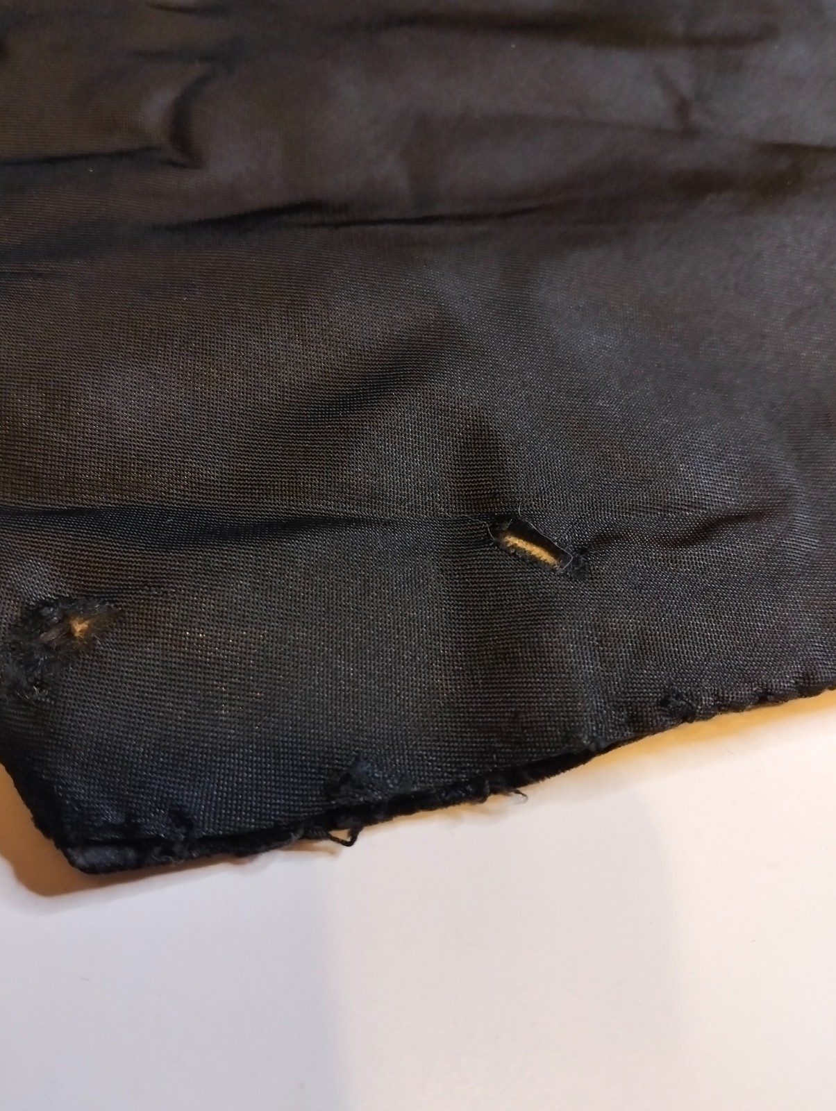 Edwardian Gothic Witchy Black Crushed Velvet Vintage Victorian Capelet Cape