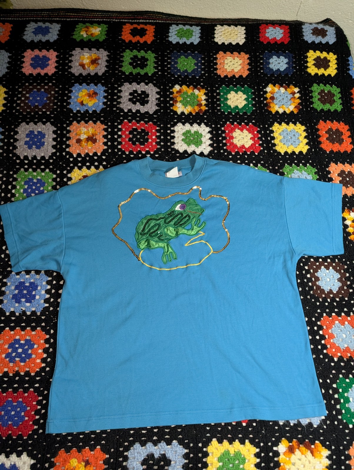 Vintage Frog Shirt Southern Stitches and More Women’s Size 2X